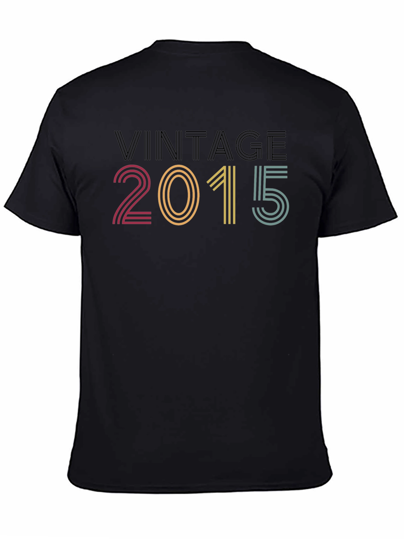 Vintage 2015 Graphic T-Shirt - 4