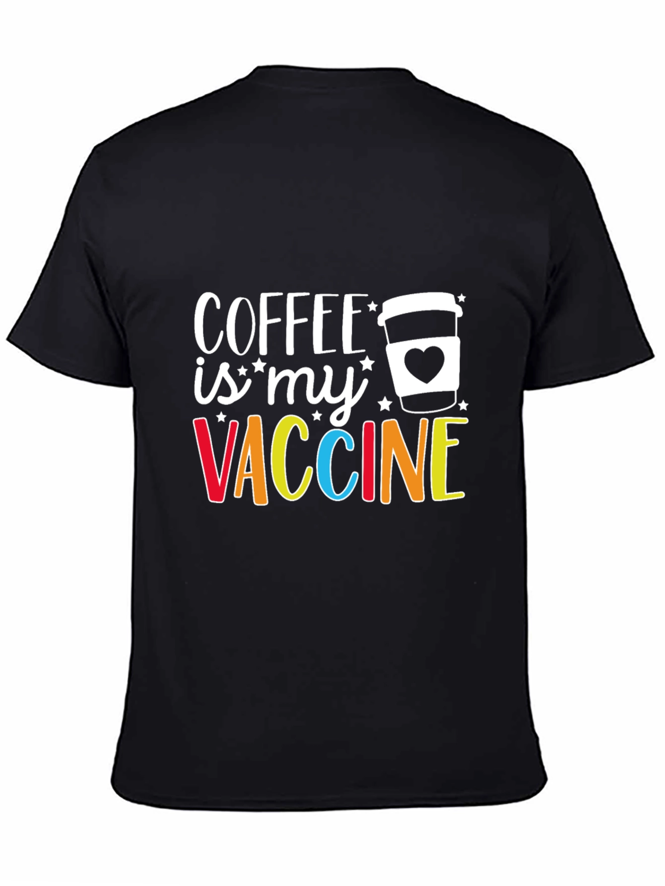 Coffee is My Vaccine Graphic Tee - 4
