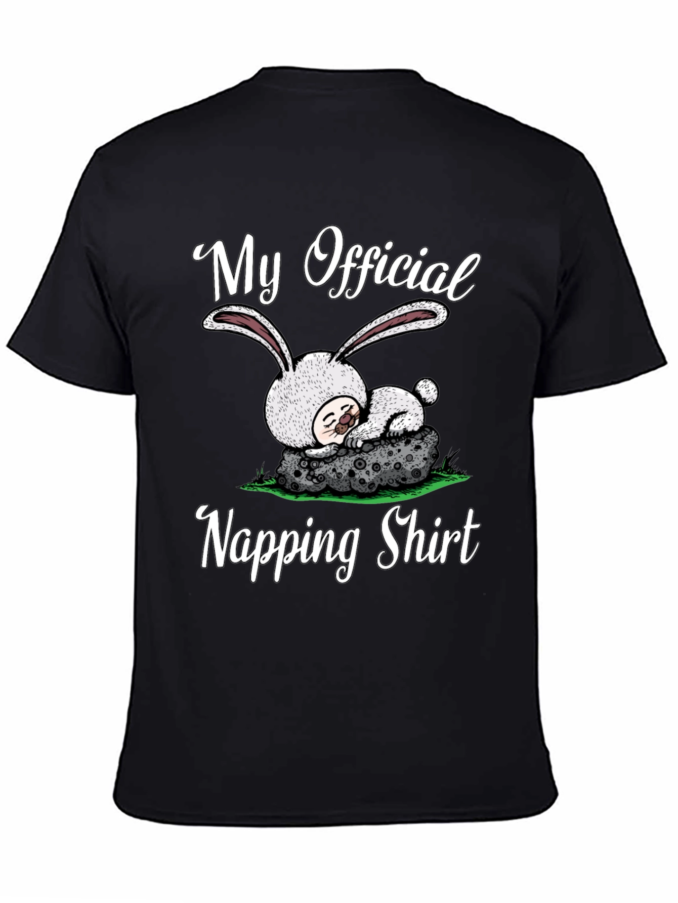 My Official Napping Shirt Cute Bunny Sleep Tee - 4