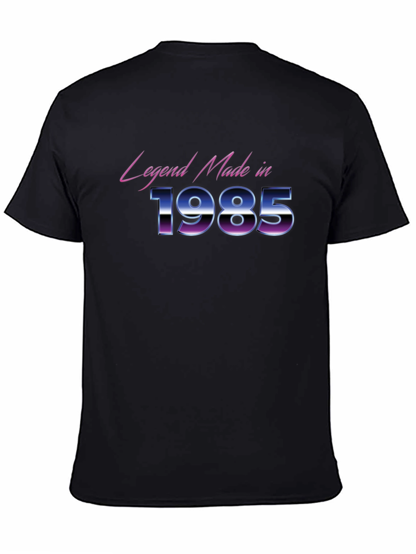 Black Legend Made in 1985 Graphic Tee - Birthday Gift view 4
