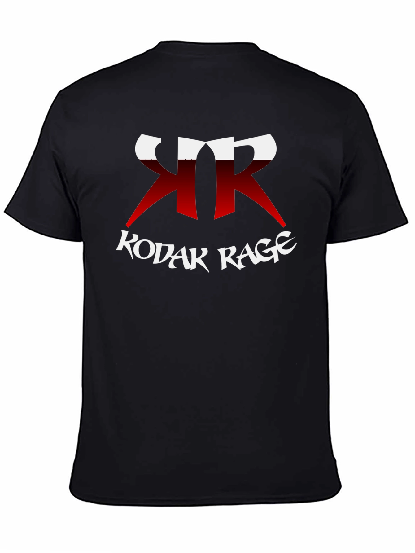 Black Kodak Rage Graphic Tee - Black view 4