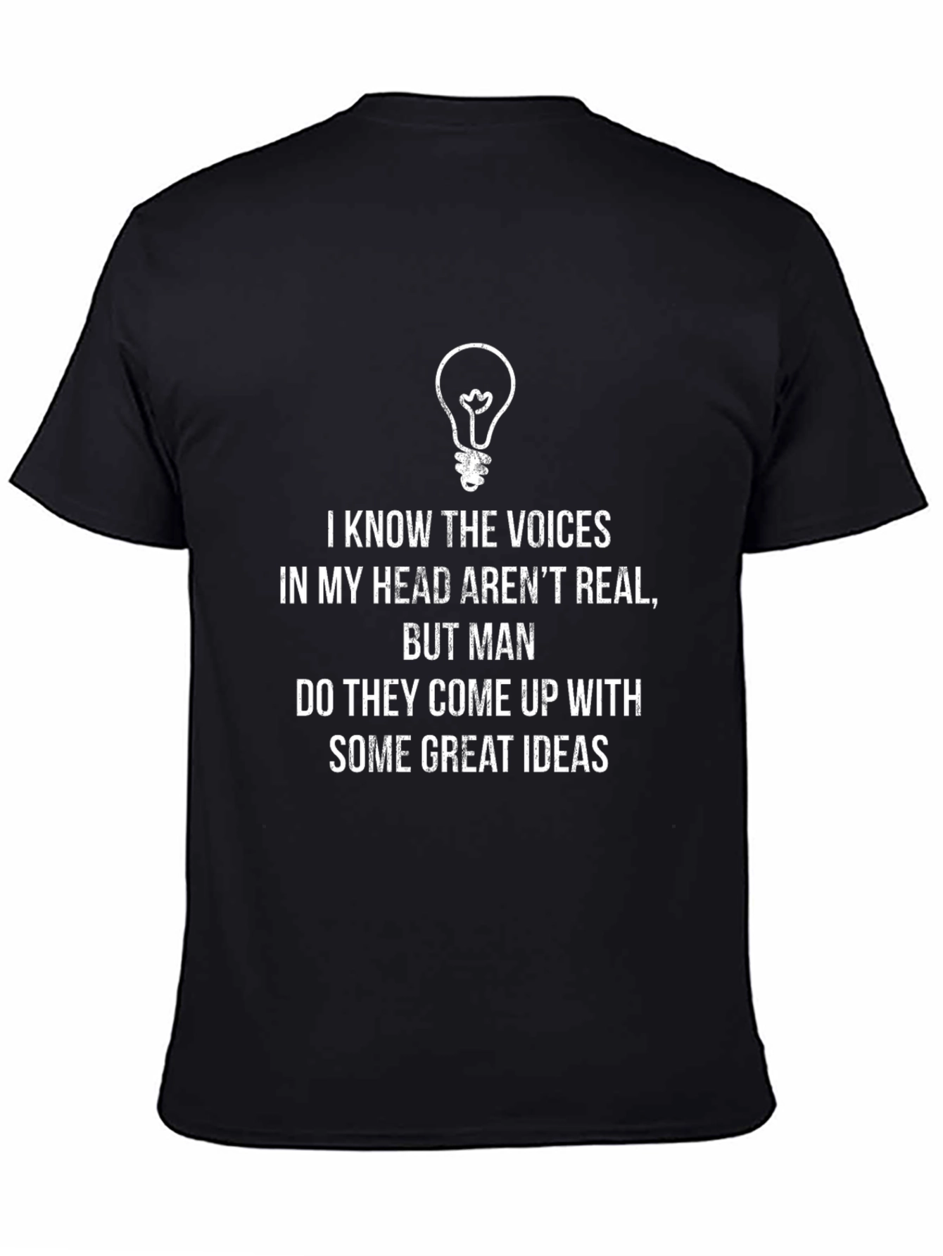 Black Voices in My Head Graphic Tee view 4
