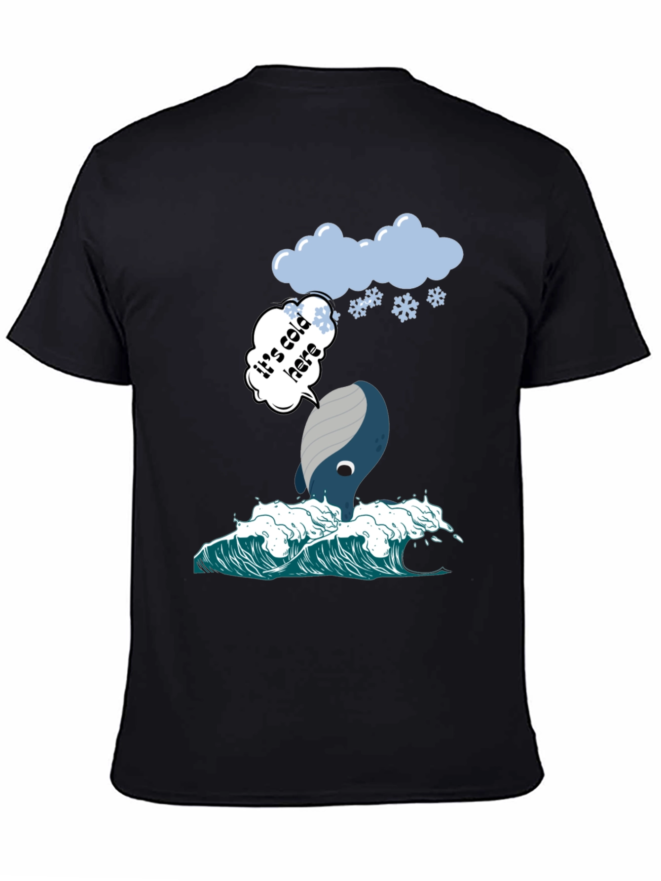 Black Funny Whale  view 4