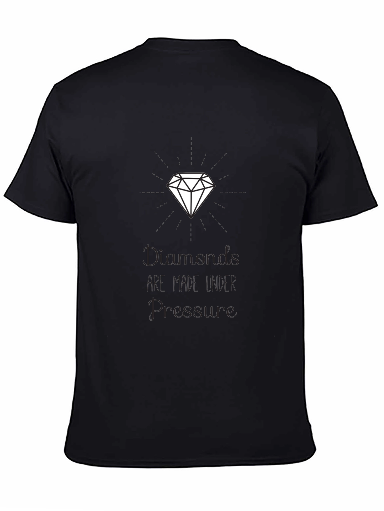 Black Diamonds Under Pressure T-Shirt - Black view 4