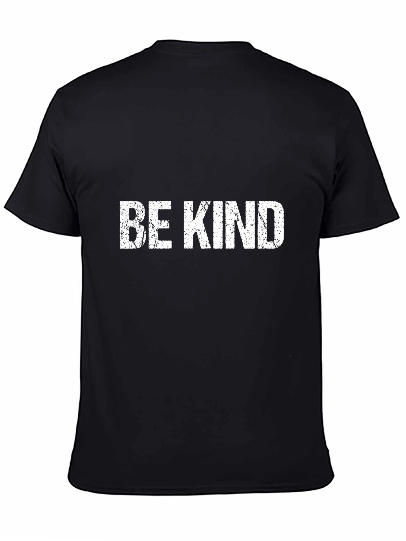 Black Be Kind Graphic Tee - Soft Cotton Blend view 4