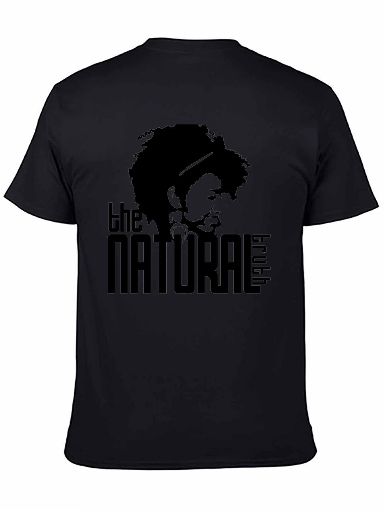 The Natural Brush Black T-Shirt - 4