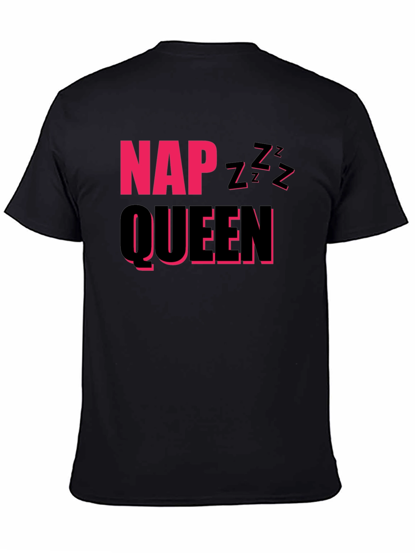 Nap Queen Graphic Tee - Comfy Sleep Shirt - 4