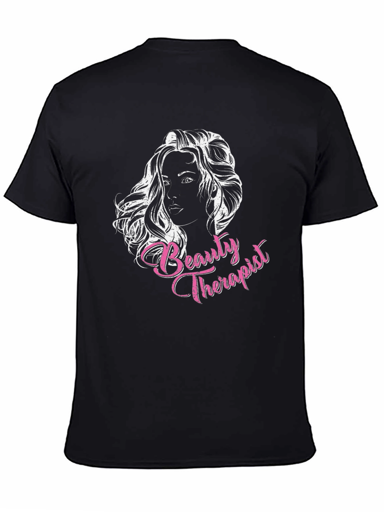 Black Beauty Therapist Graphic Tee - Black view 4