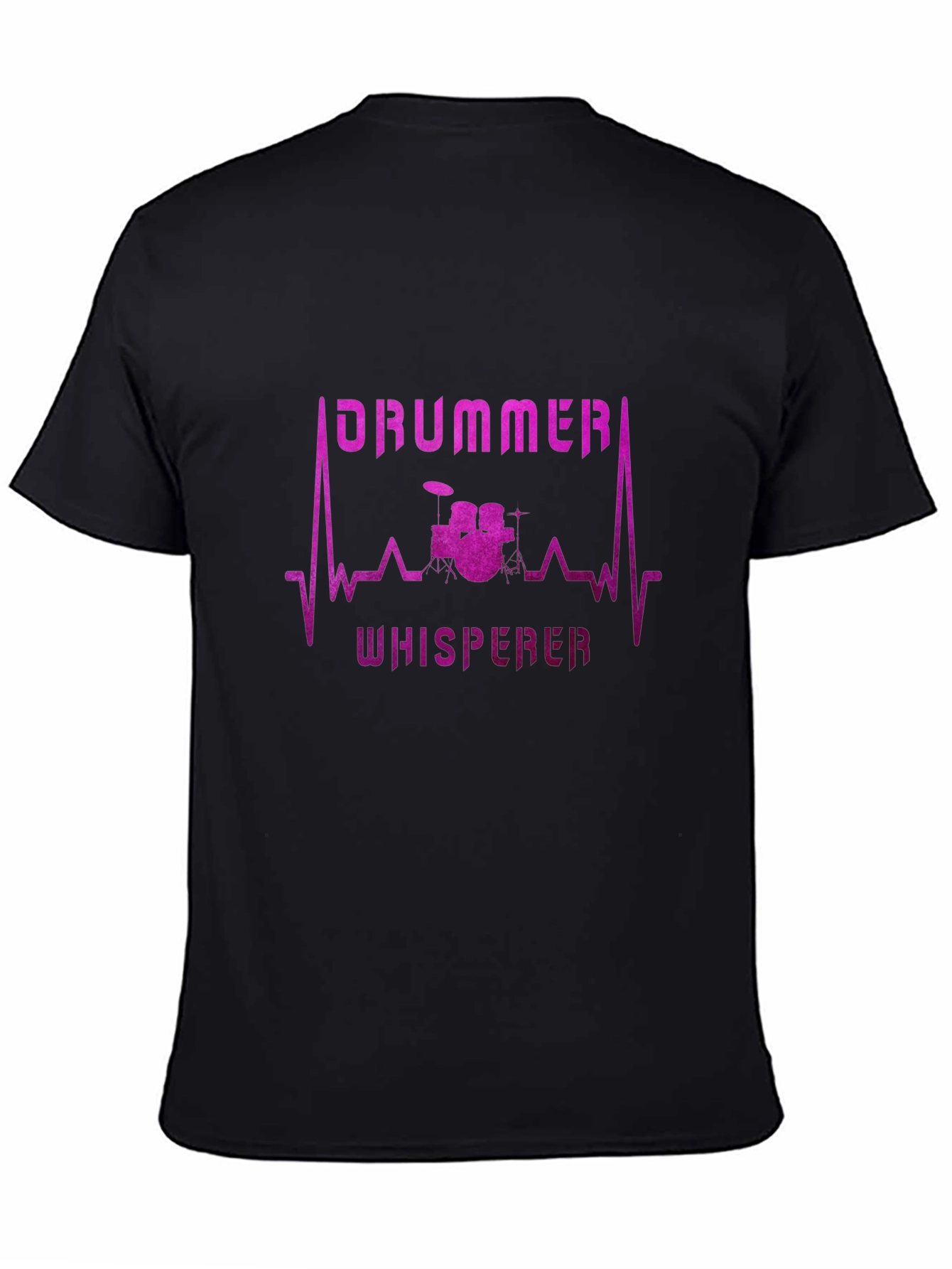 Drummer Whisperer Black T-Shirt - 4
