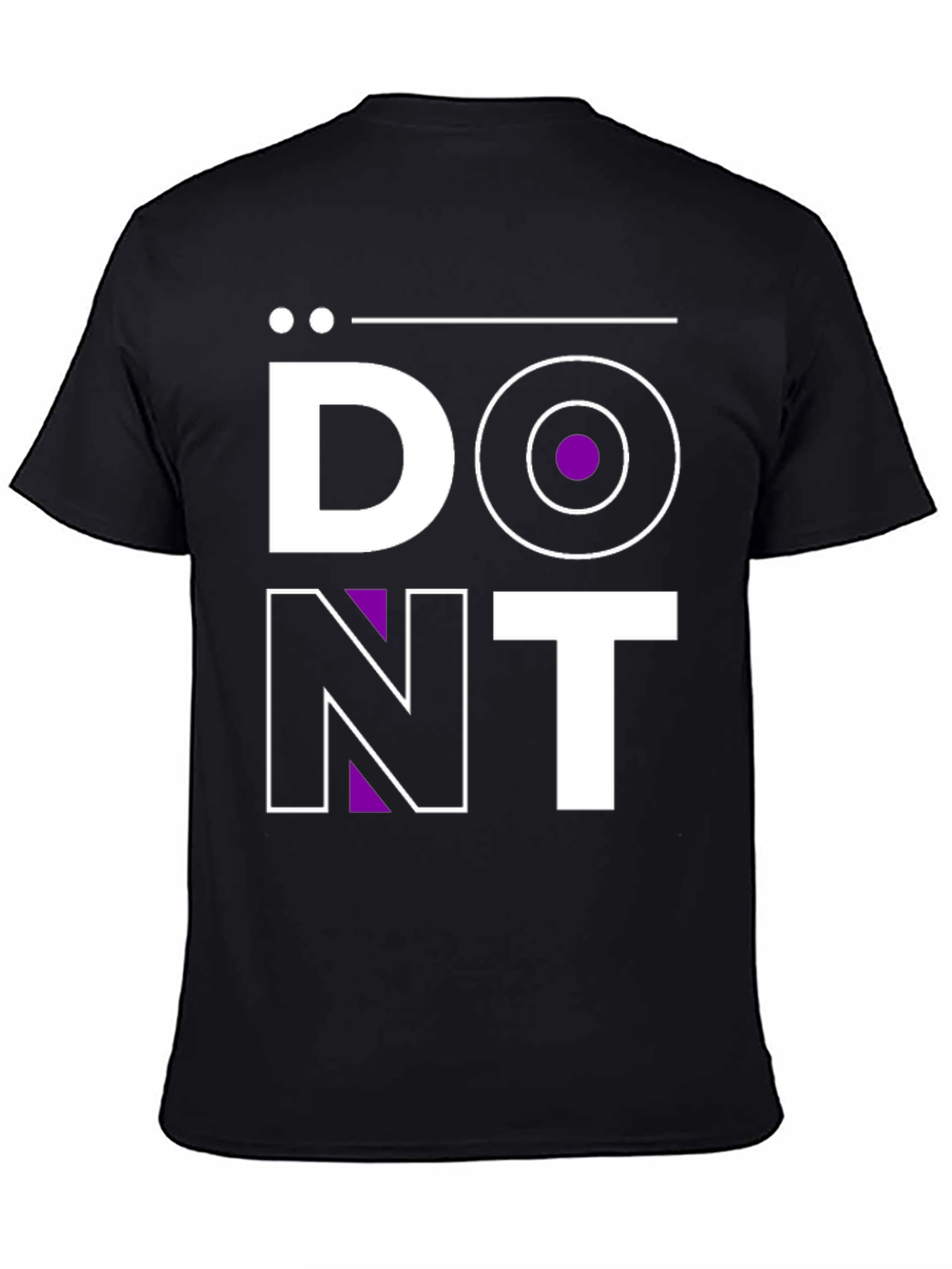 Black Don't T-Shirt - Unique Graphic Tee view 4