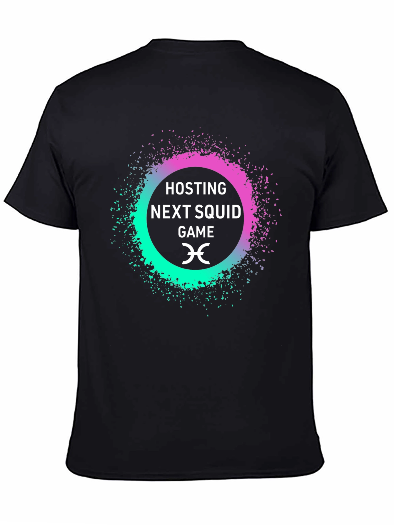 Black Hosting Next Squid Game T-Shirt view 4