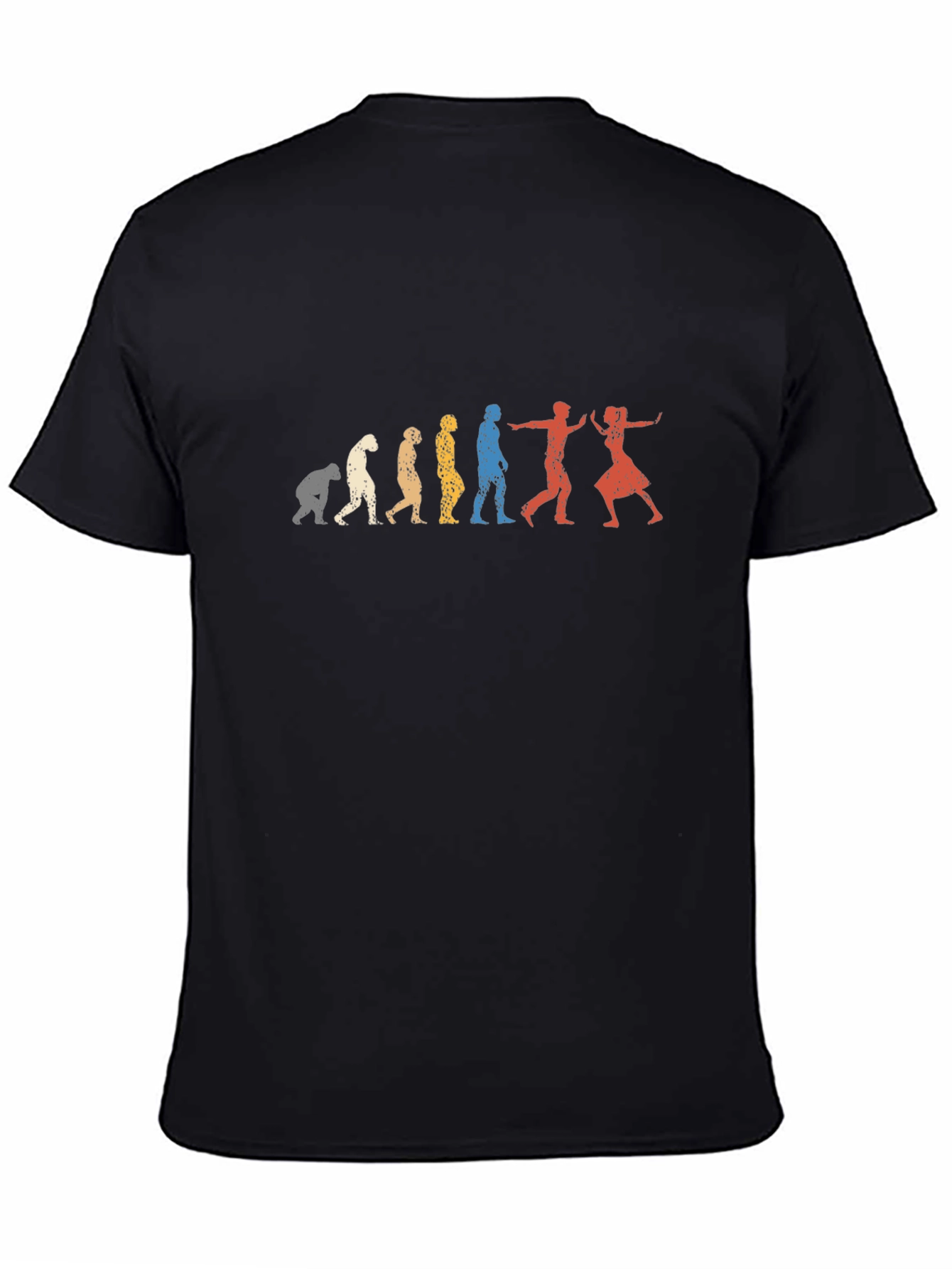 Black Evolution of Dance Black T-Shirt view 4