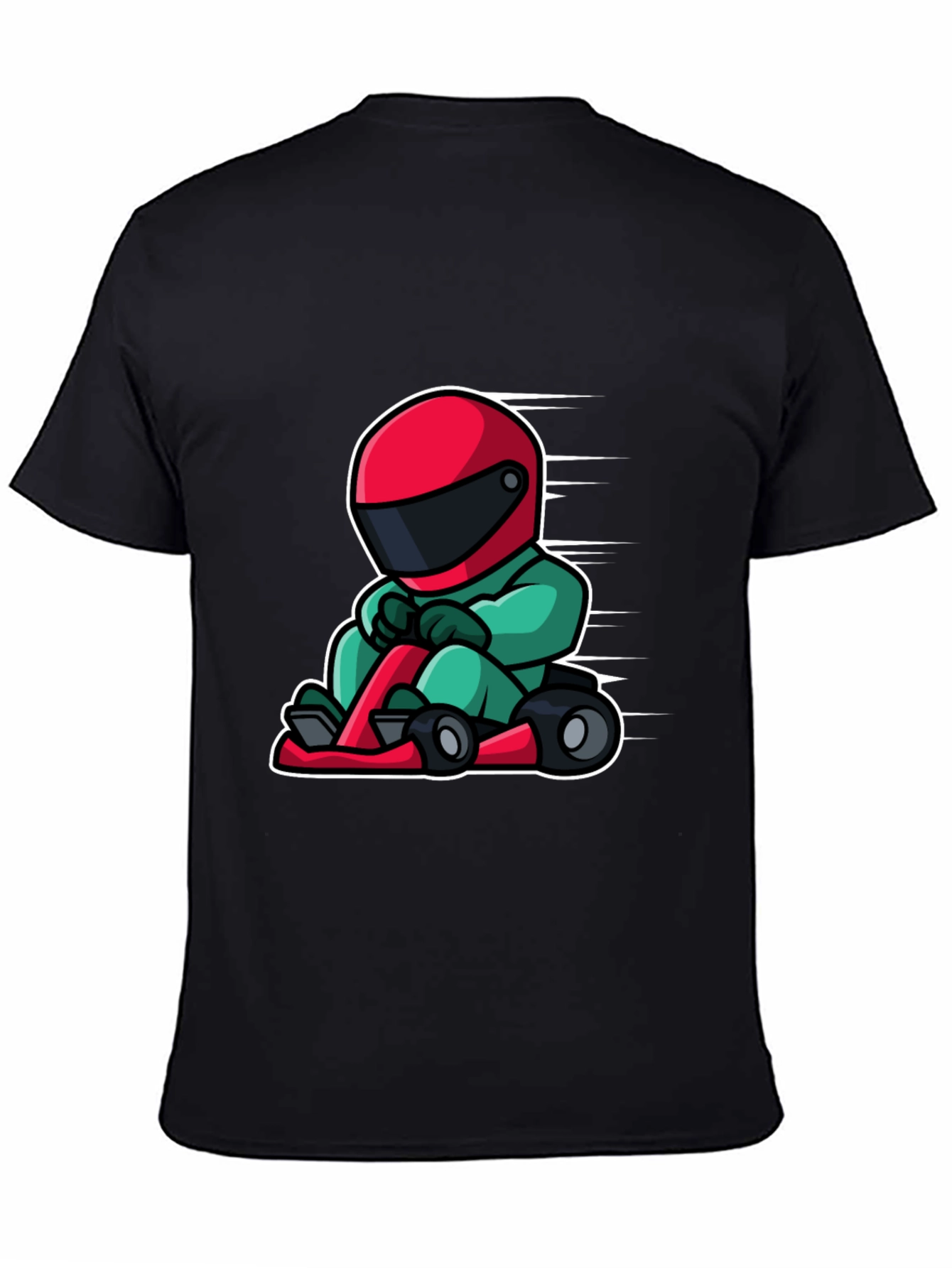 Cartoon Go-Kart T-Shirt - 4