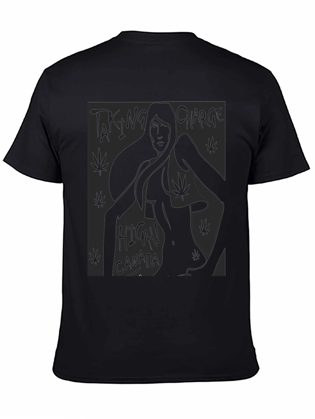 Black Taking Charge T-Shirt view 4