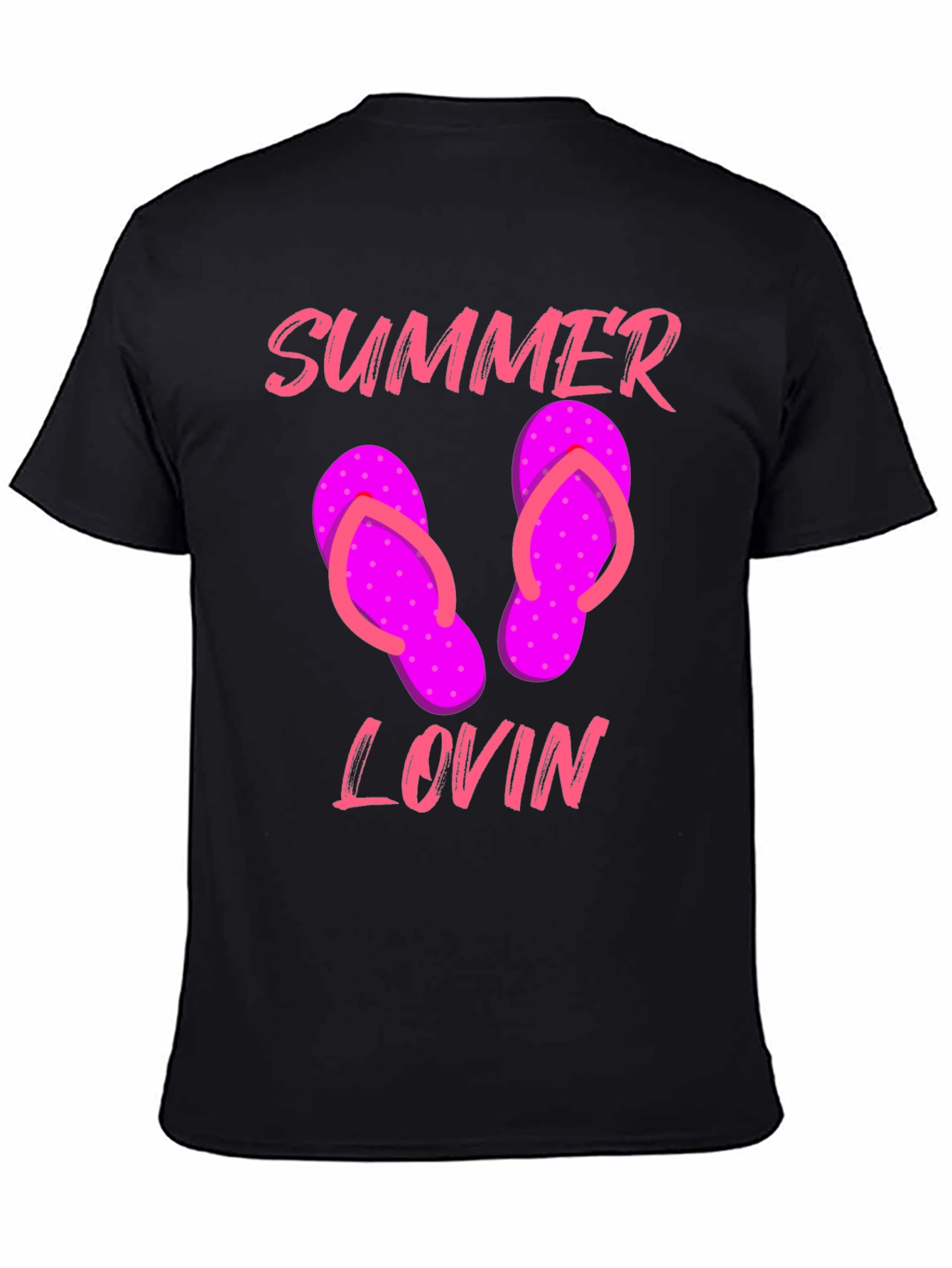 Black Summer Lovin' Graphic Tee view 4