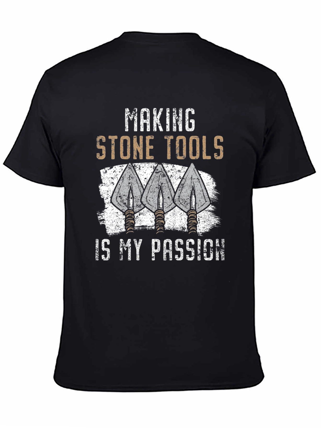 Black Stone Tools Passion Graphic Tee view 4