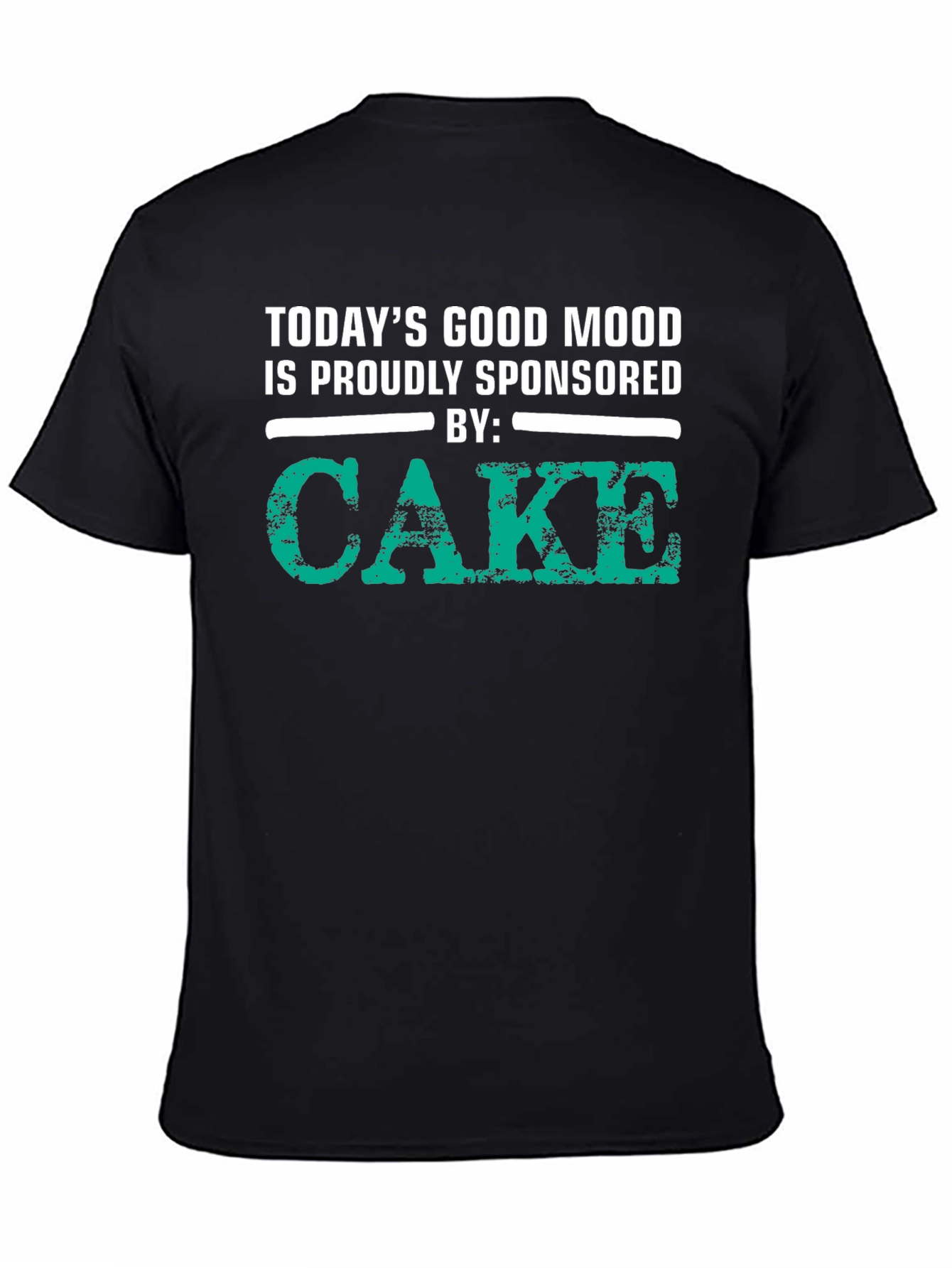 Black Cake Sponsored Good Mood Graphic Tee view 4