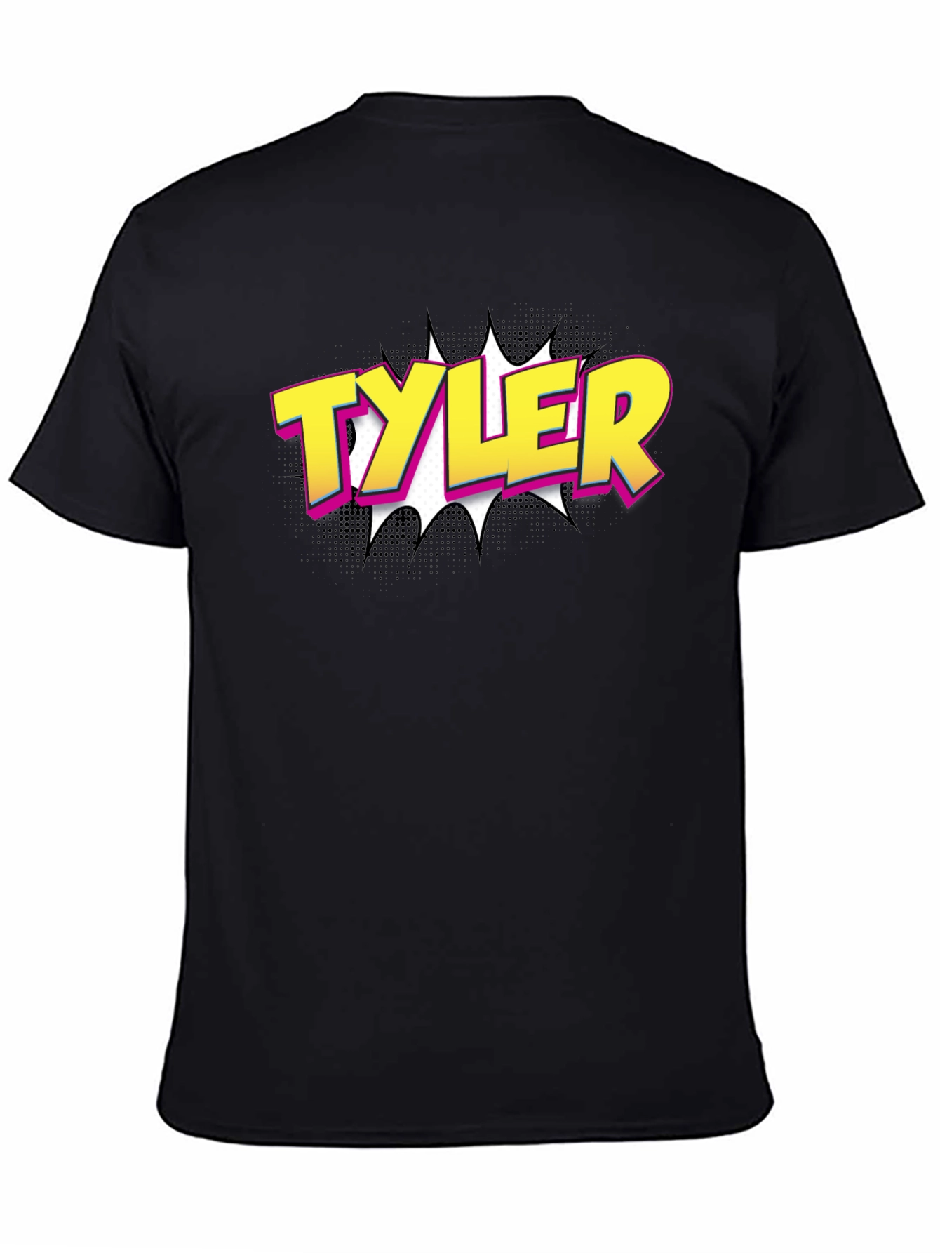 Personalized Comic Book Style 'TYLER' T-Shirt - 4