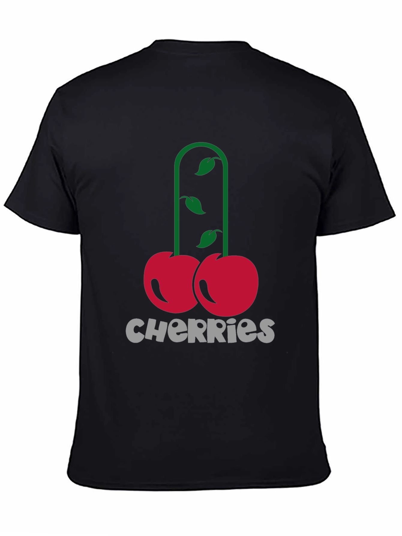 Black Cherries Graphic Tee - Bold Humor Shirt view 4