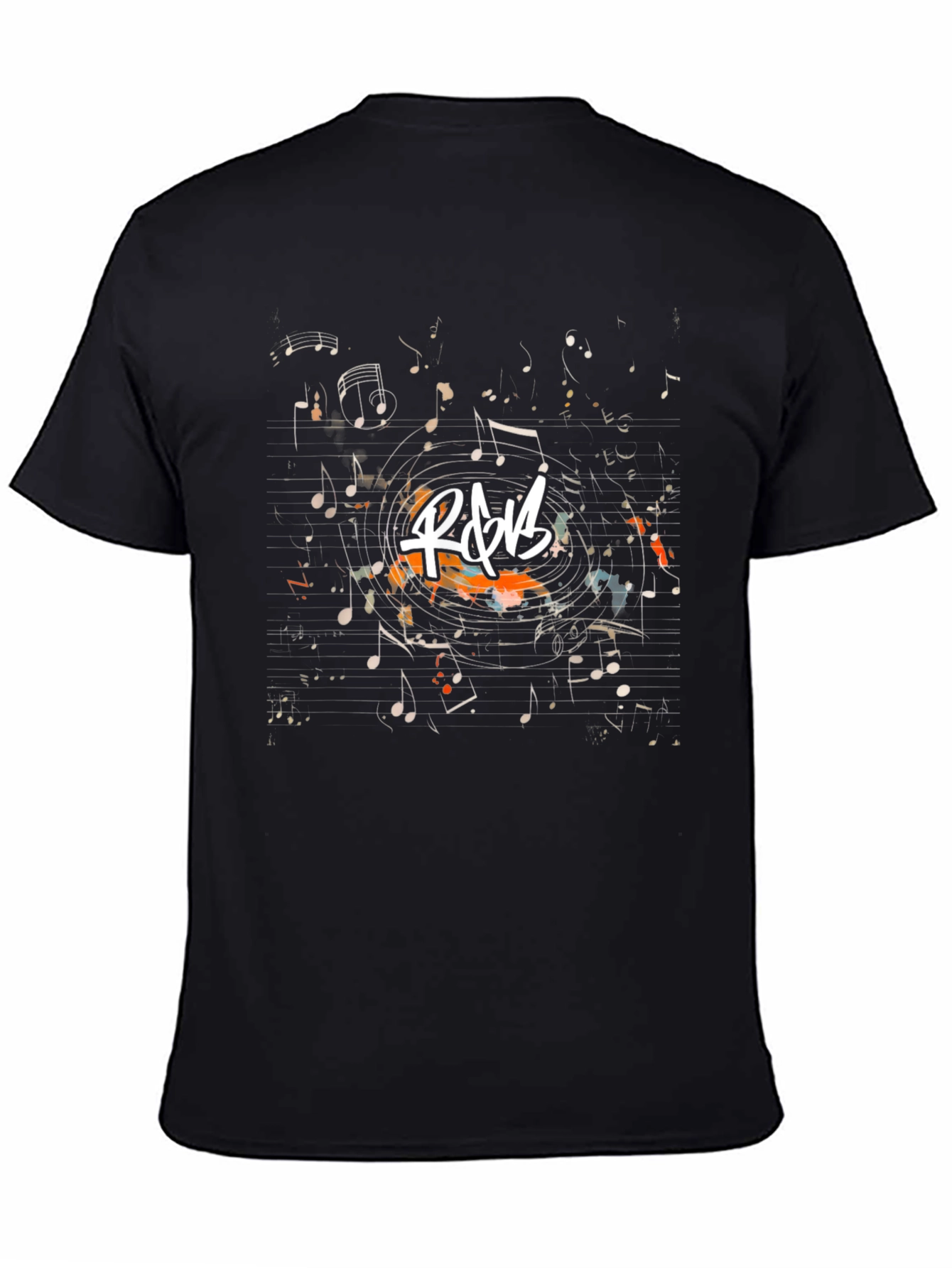 Black Music Inspired Graphic T-Shirt view 4