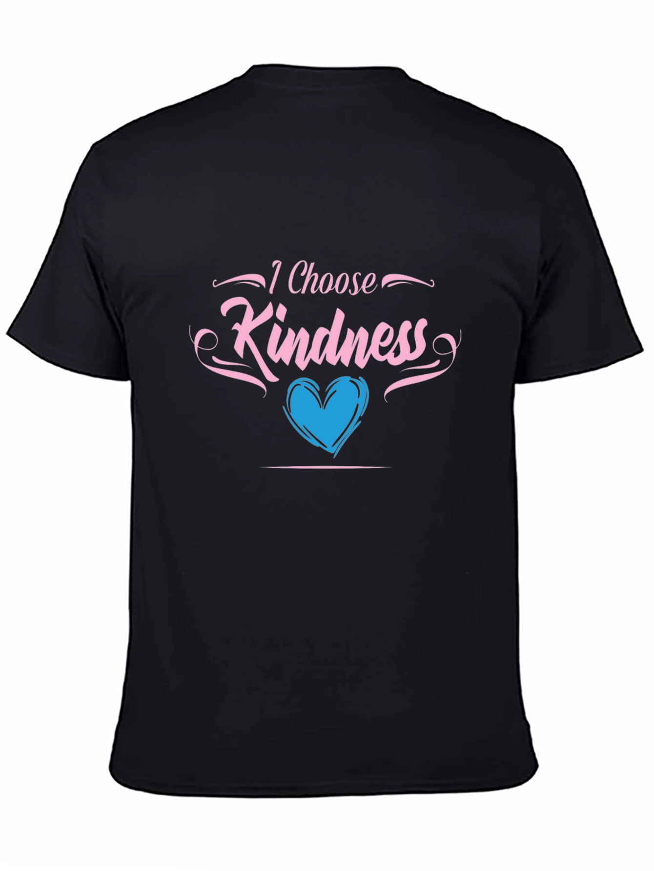 Black I Choose Kindness T-Shirt view 4
