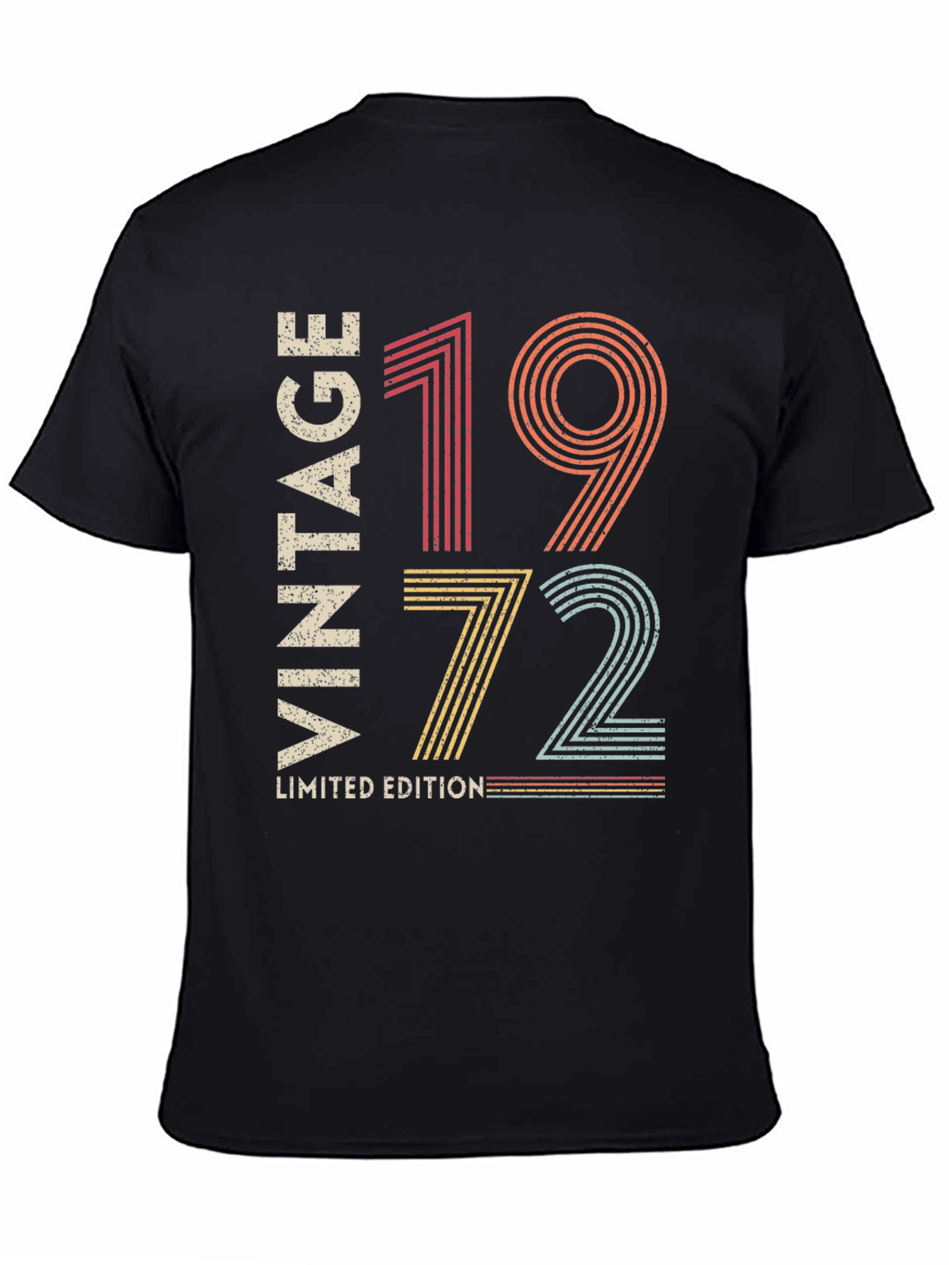 Black Vintage 1972 Limited Edition Graphic T-Shirt view 4