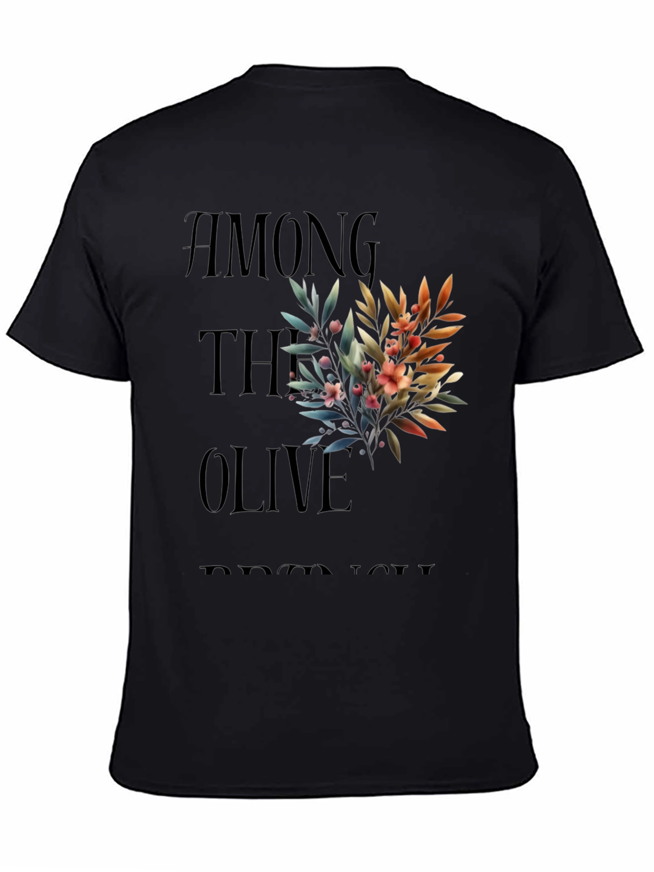 Black Among the Olive Branch T-Shirt view 4