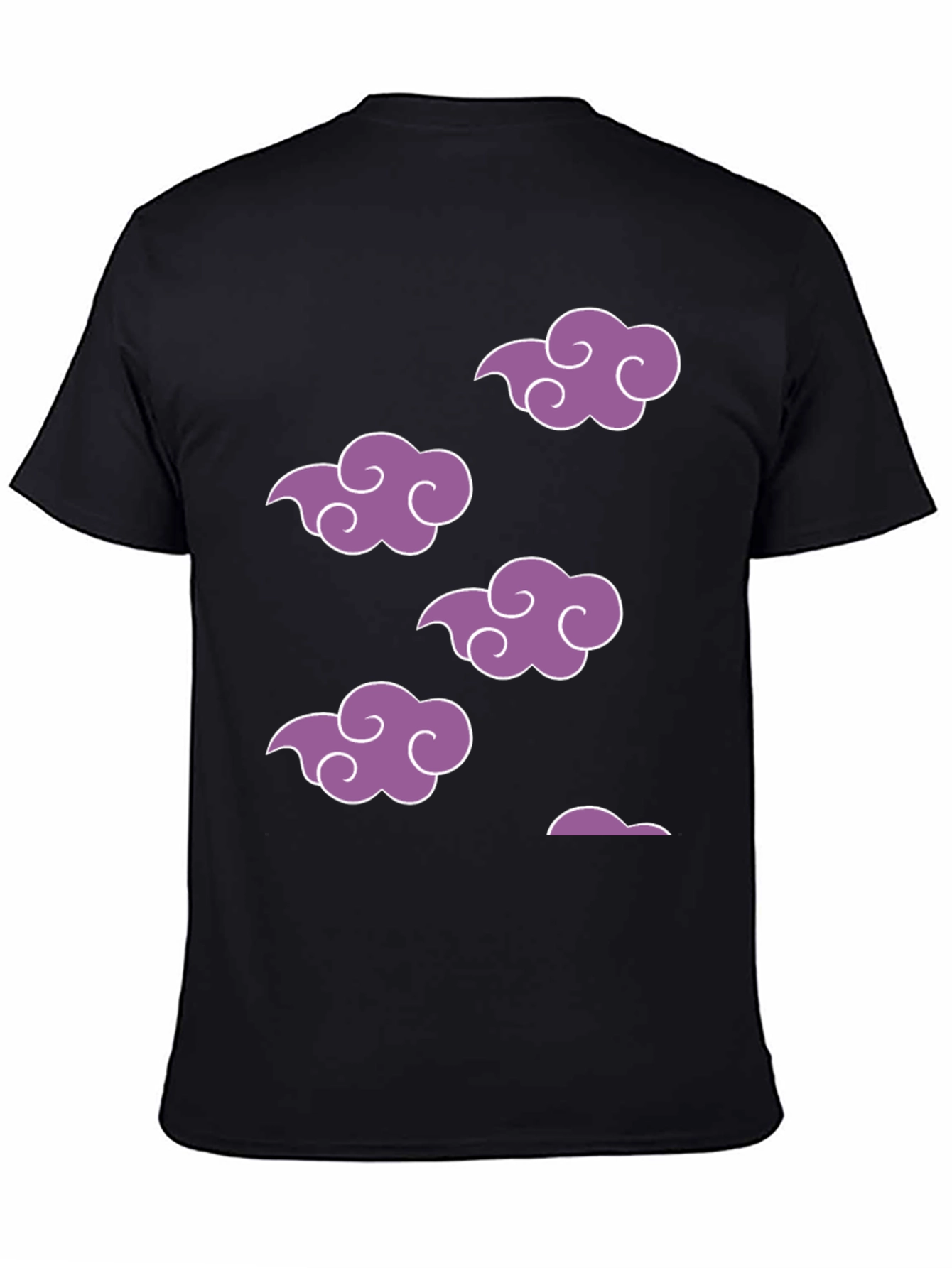 Black Akatsuki Cloud T-Shirt - Anime Inspired view 4