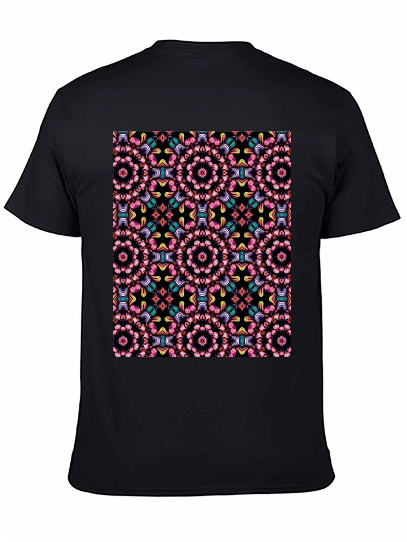 Black Kaleidoscope Dream Black Tee view 4