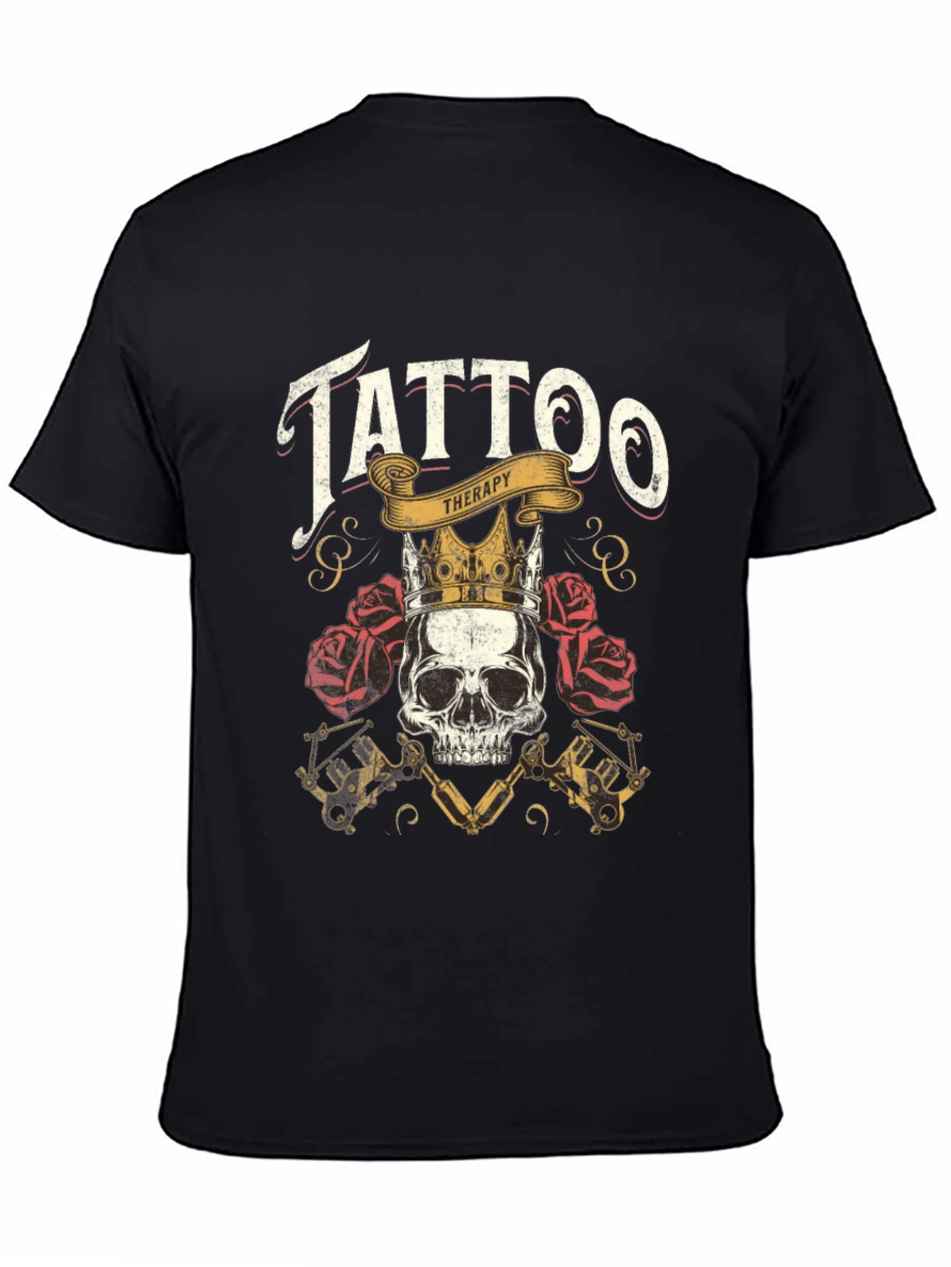 Tattoo Therapy Graphic Tee - Black - 4
