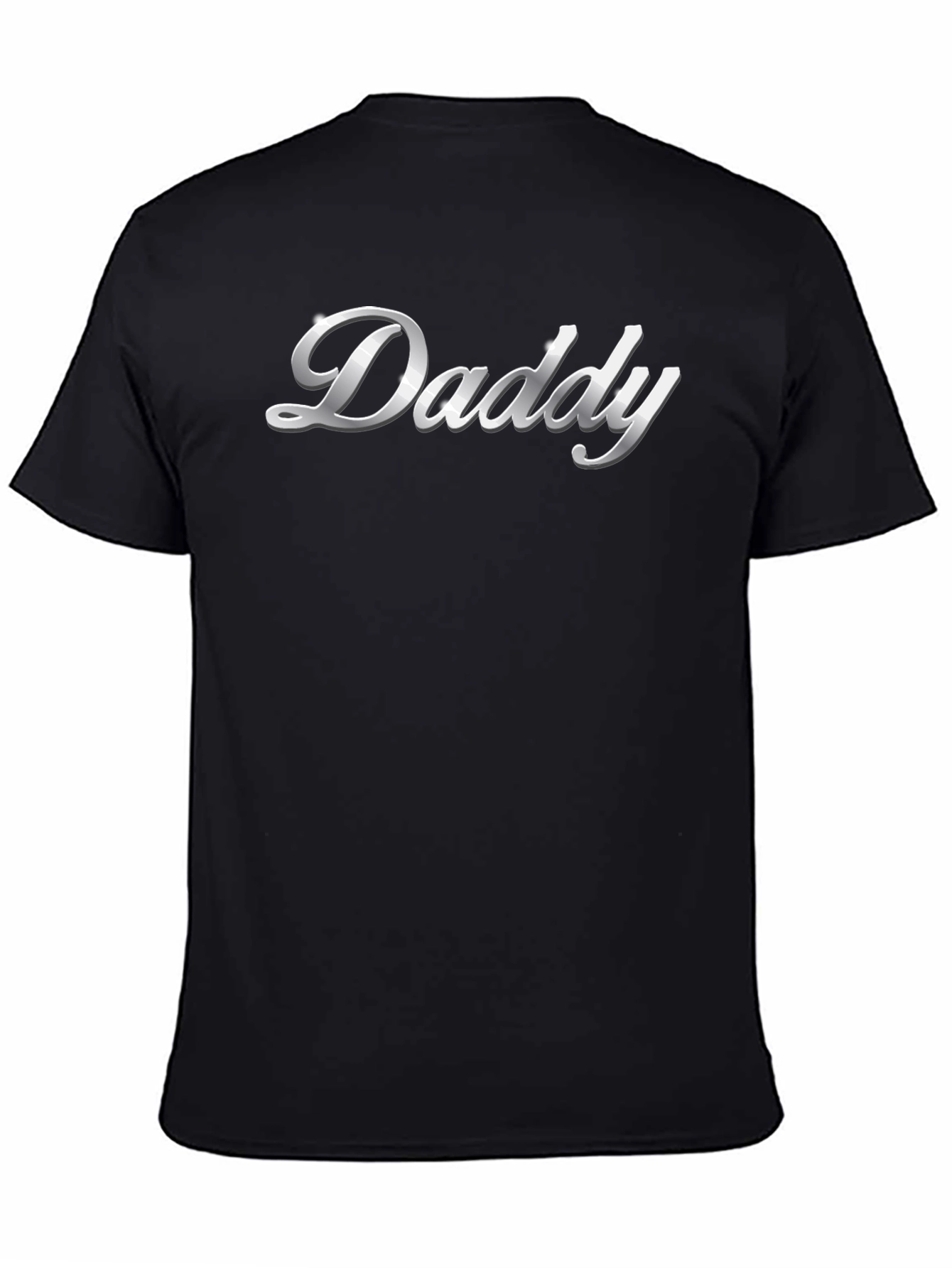Black Daddy Graphic T-Shirt - Black Tee view 4