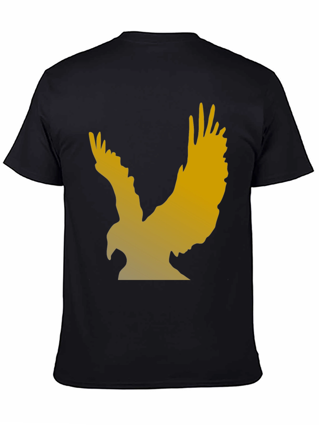 Black Eagle Graphic T-Shirt - Black view 4