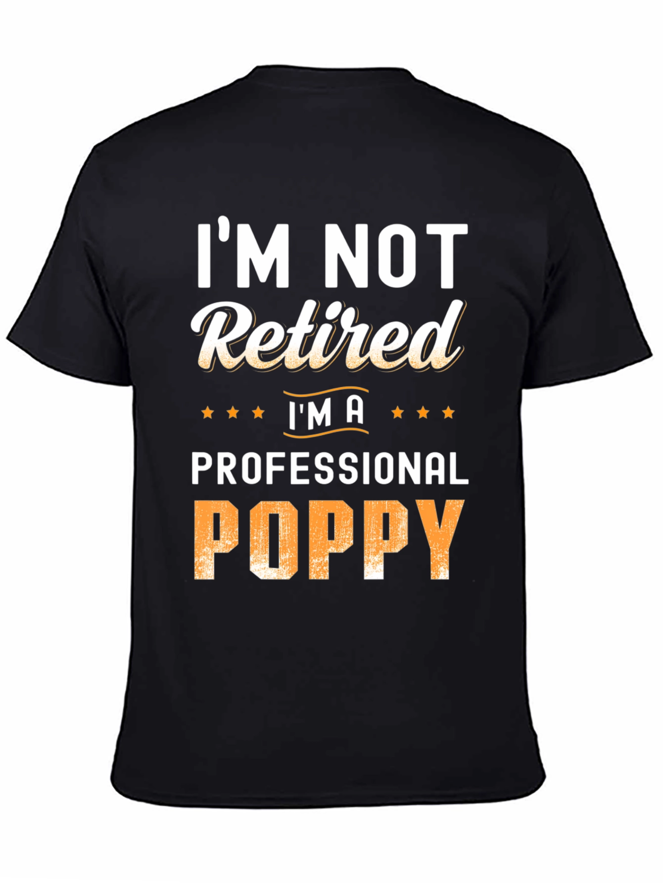 Professional Poppy T-Shirt - Funny Grandpa Tee - 4