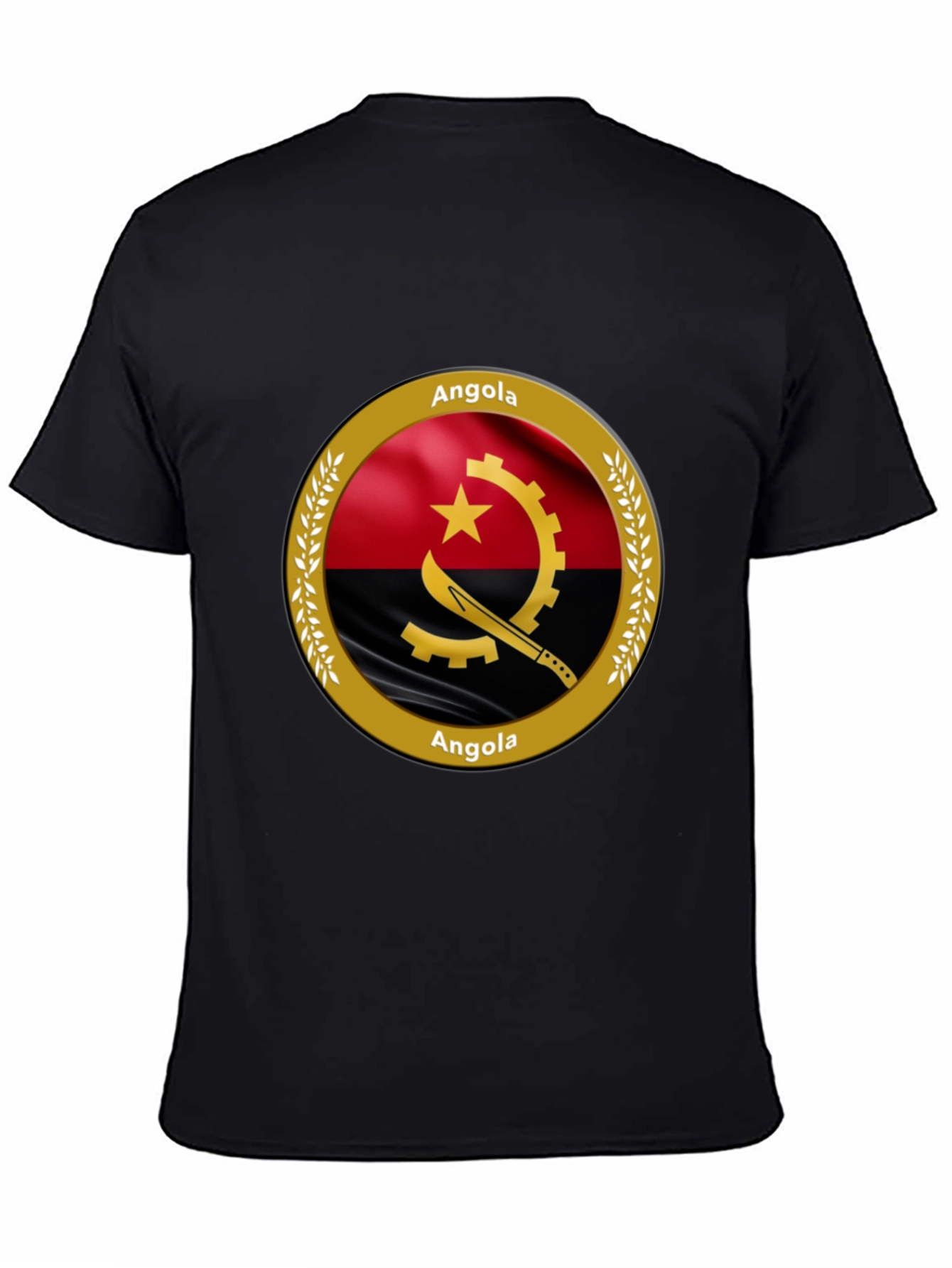 Angola Flag T-Shirt - Patriotic Pride Tee - 4