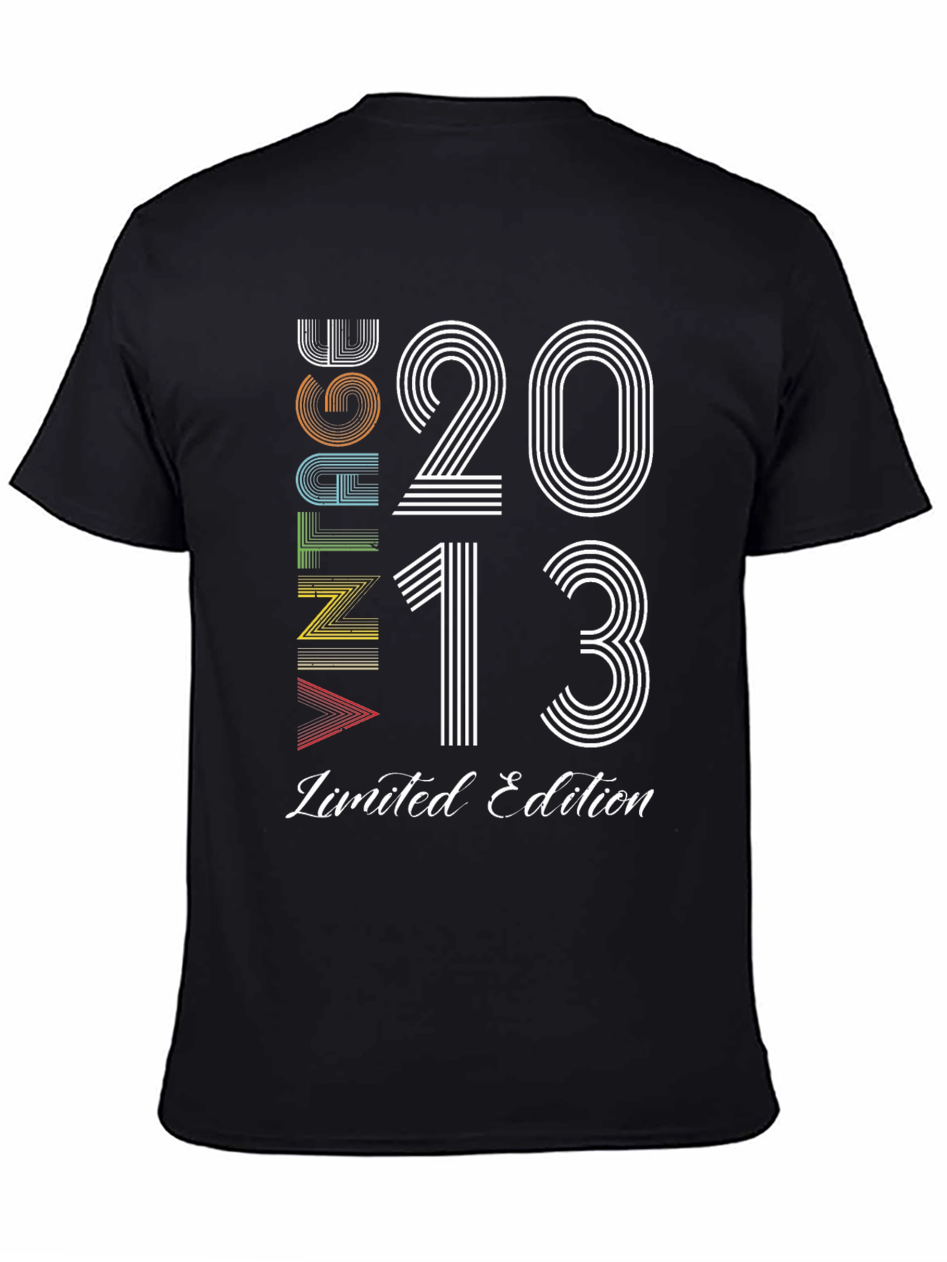 Black Vintage 2013 Limited Edition Graphic Tee view 4