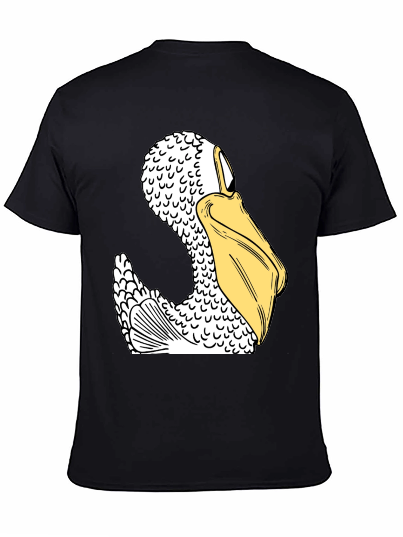 Black Pelican Graphic Tee - Black view 4