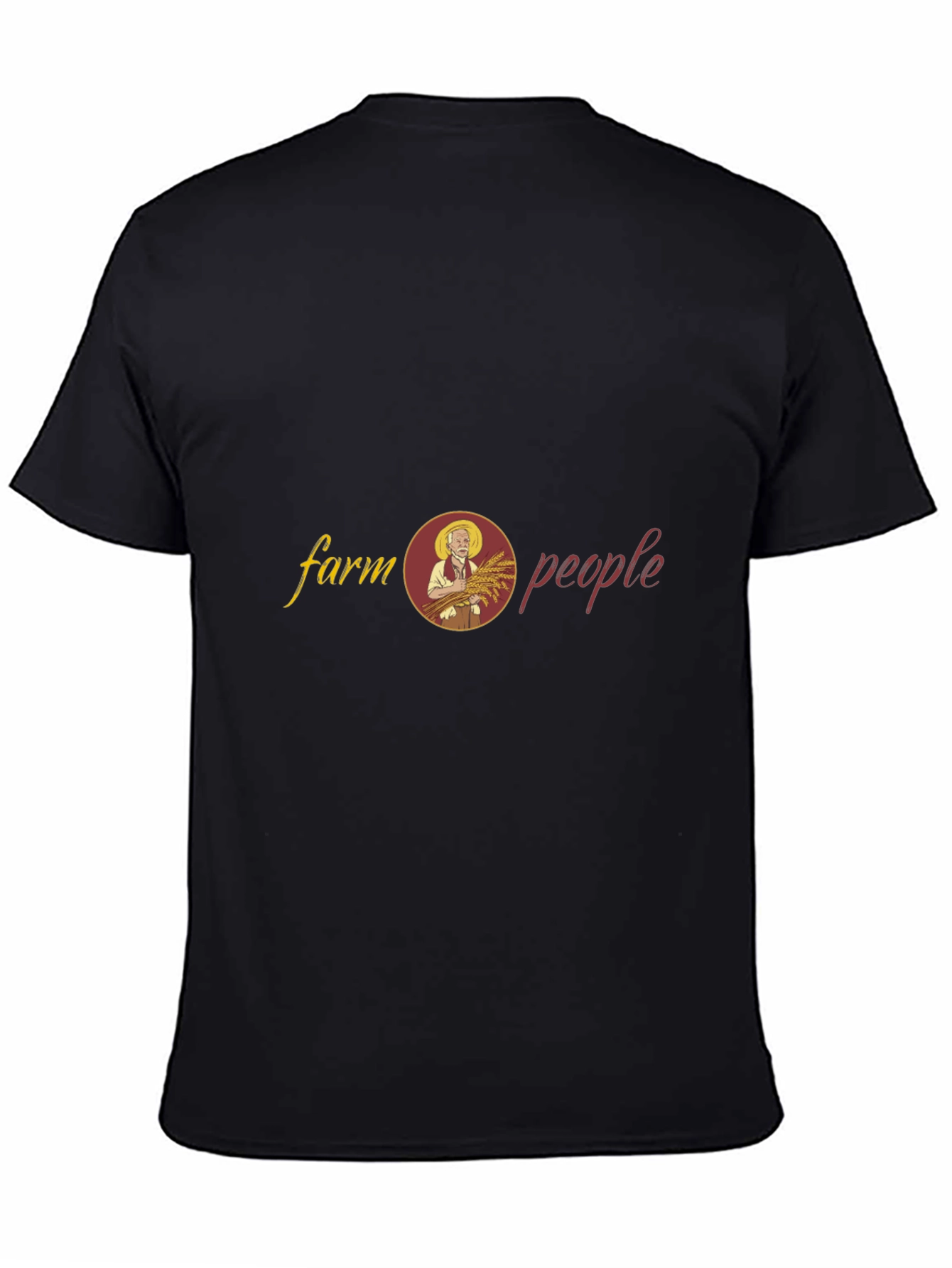 Farm People T-Shirt - Unisex Black Tee - 4
