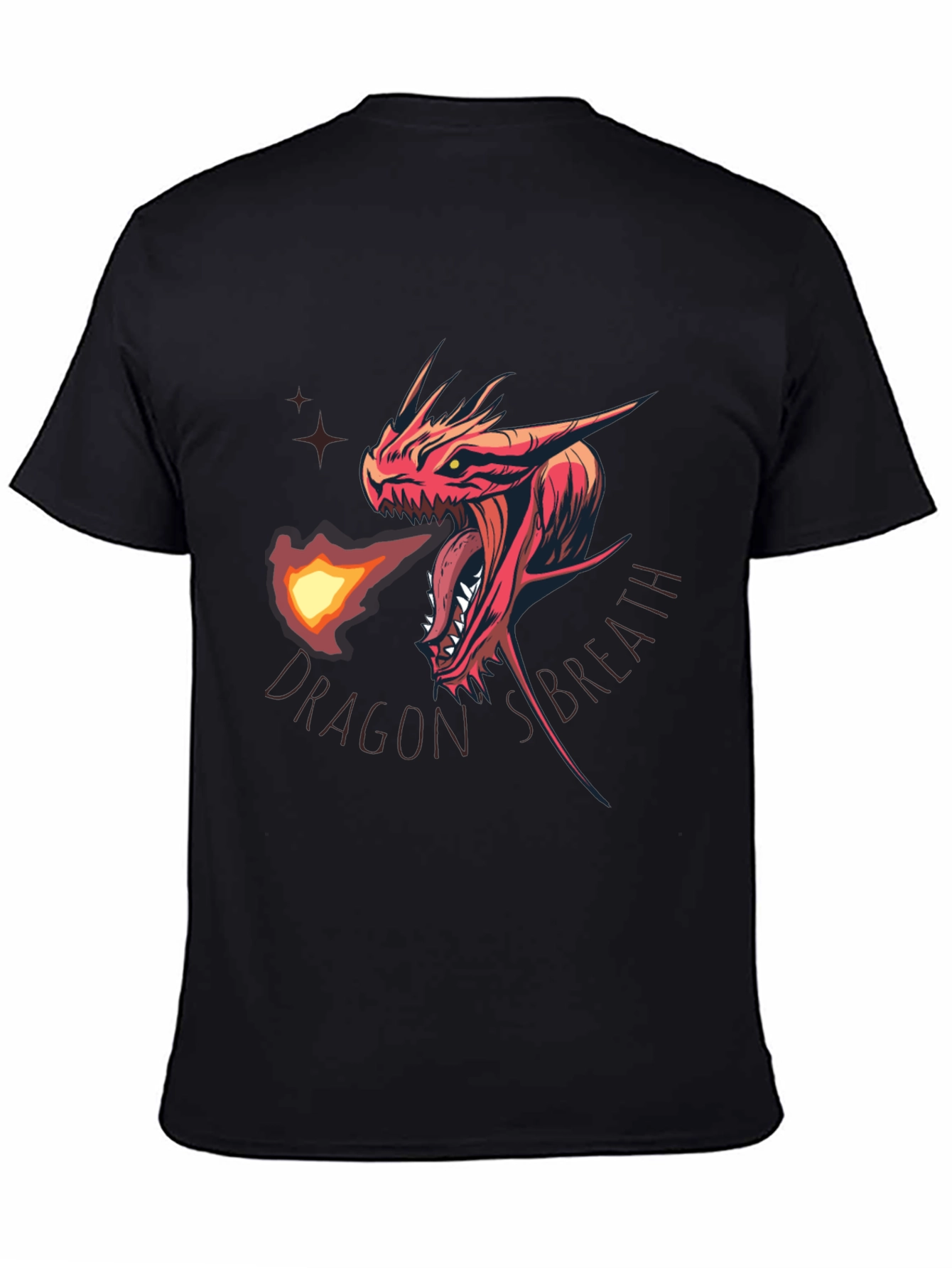 Dragon's Breath Graphic T-Shirt - Bold & Unique - 4