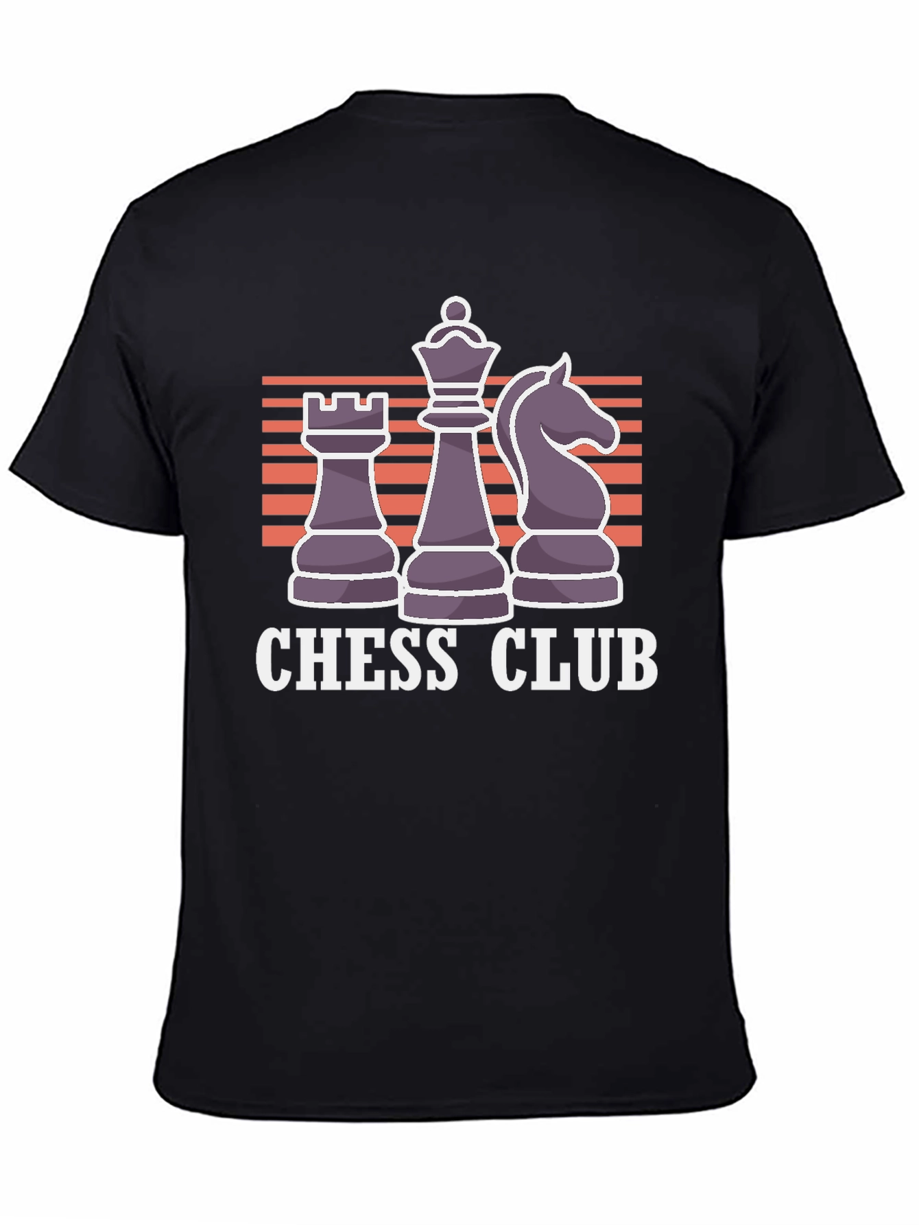 Black Chess Club T-Shirt - Play in Style! view 4