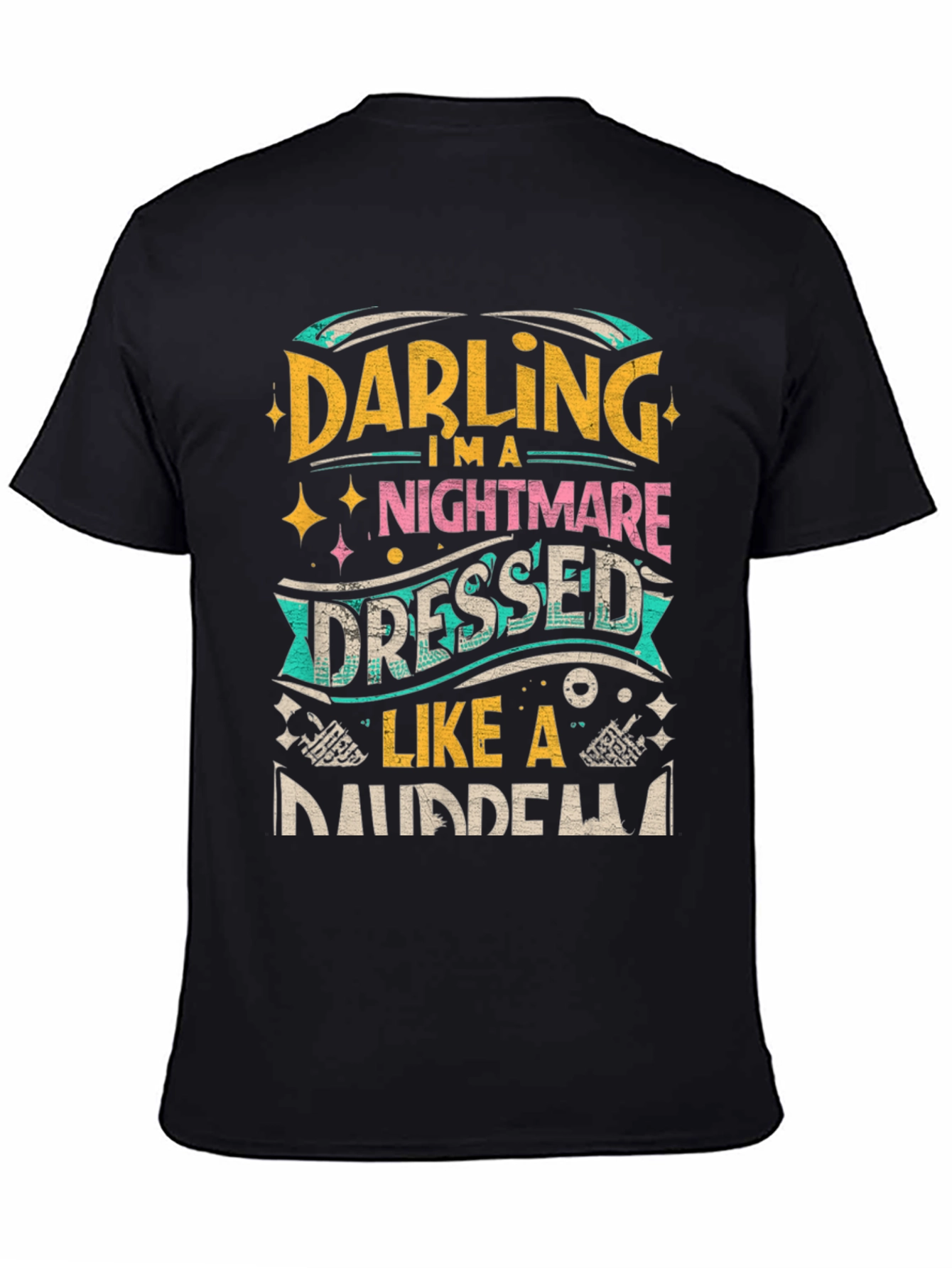 Black Darling Nightmare Graphic Tee view 4
