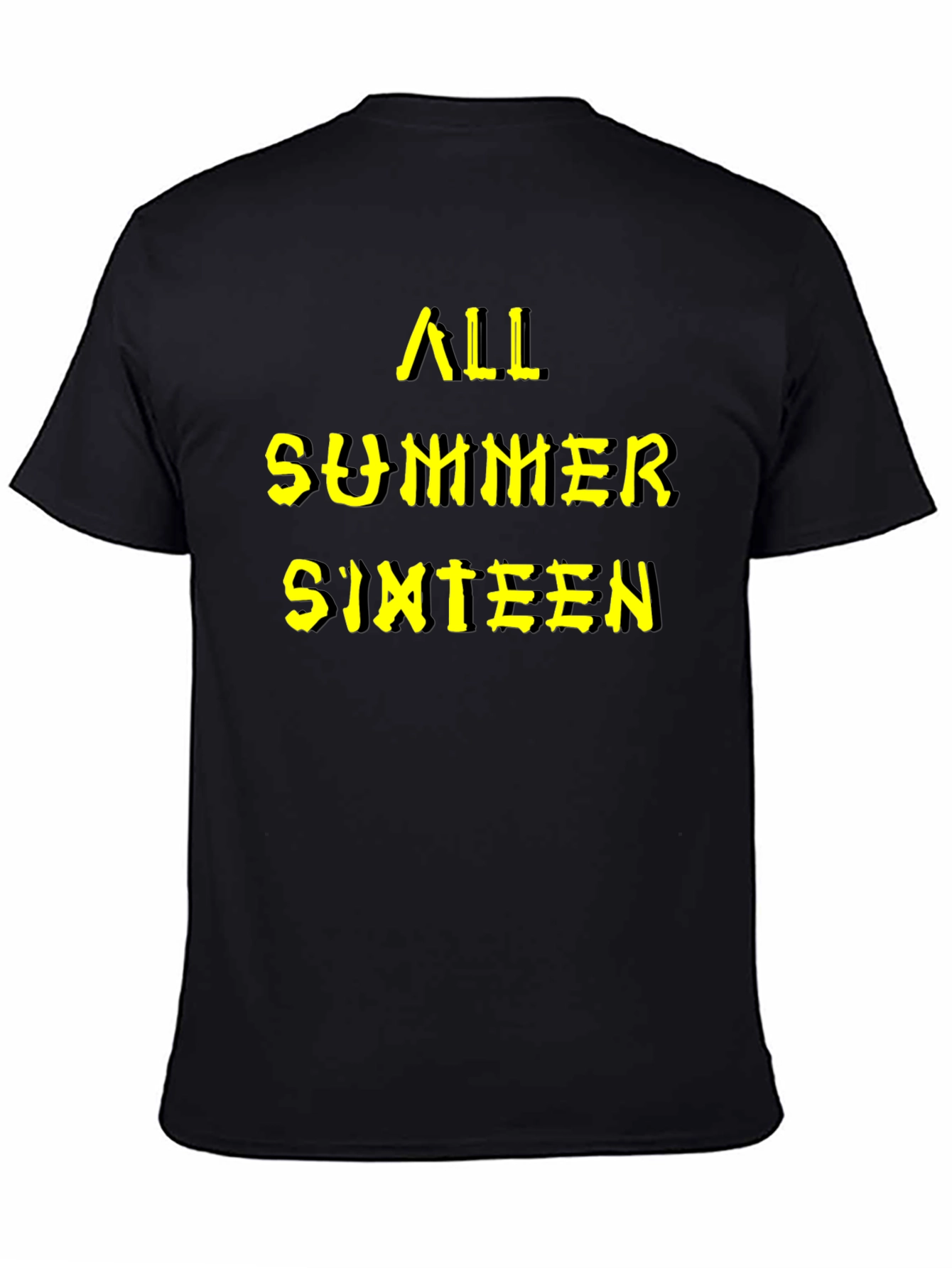 Black All Summer Sixteen Black T-Shirt view 4
