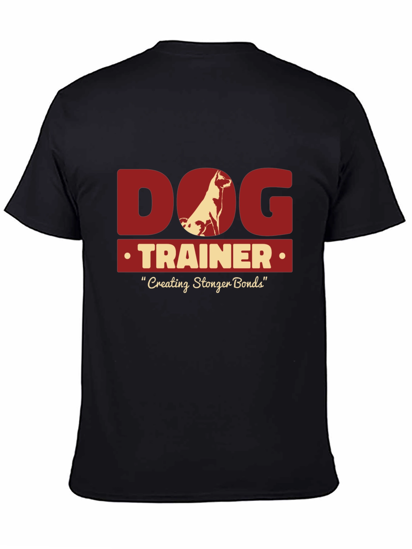 Black Dog Trainer T-Shirt - Creating Stronger Bonds view 4