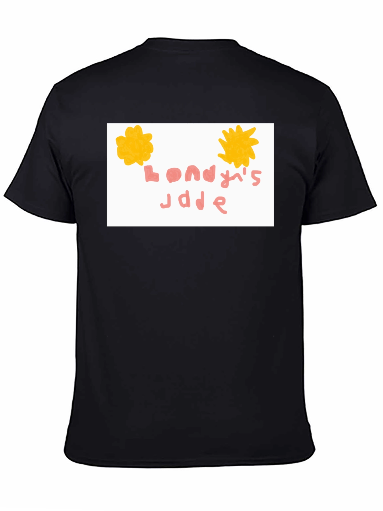 Black Unique Graphic T-Shirt - Londey's Jade view 4