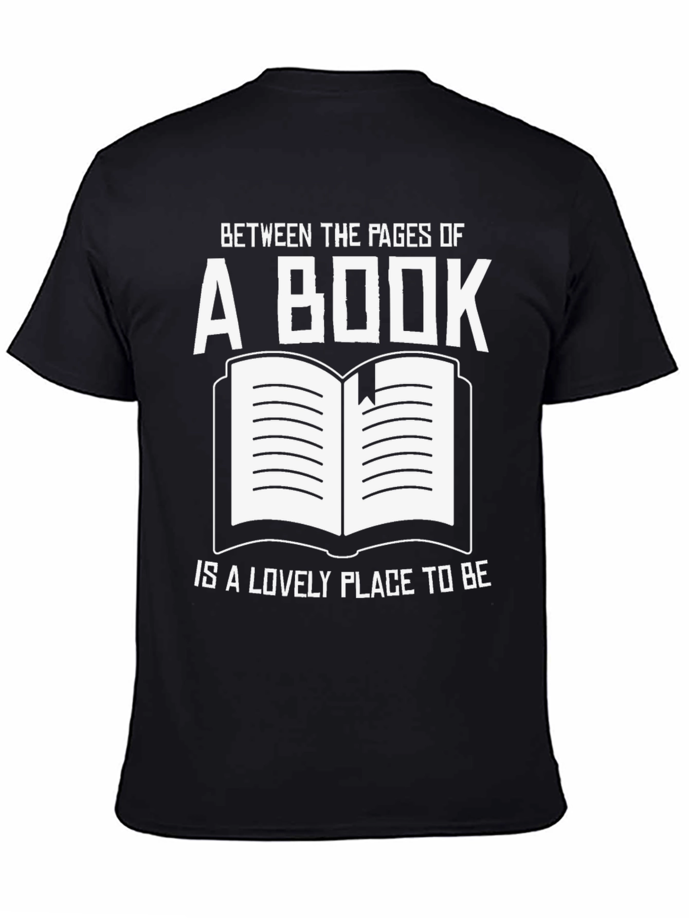 Black Book Lover's T-Shirt: A Lovely Place To Be view 4