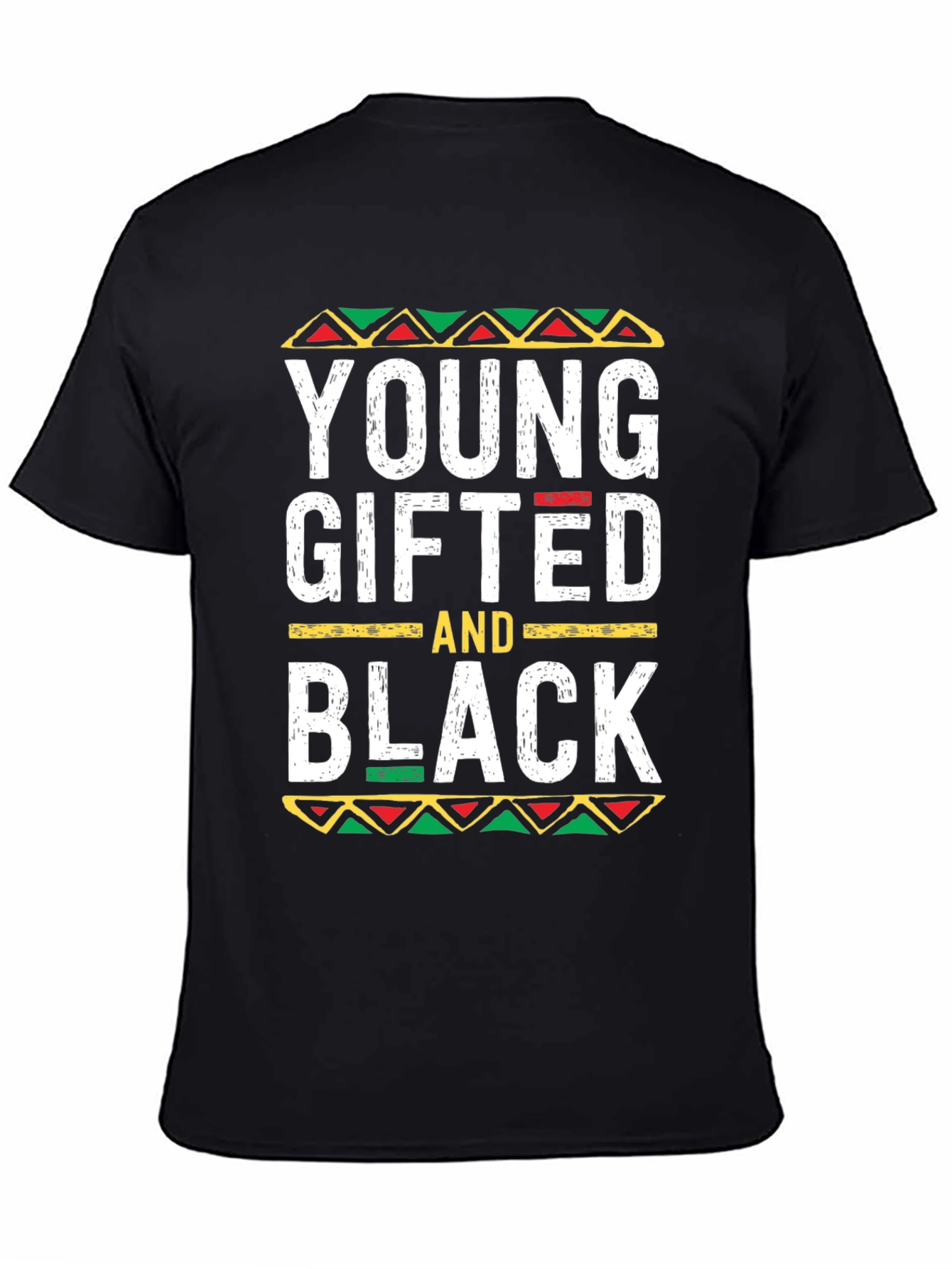 Black Young Gifted and Black T-Shirt view 4