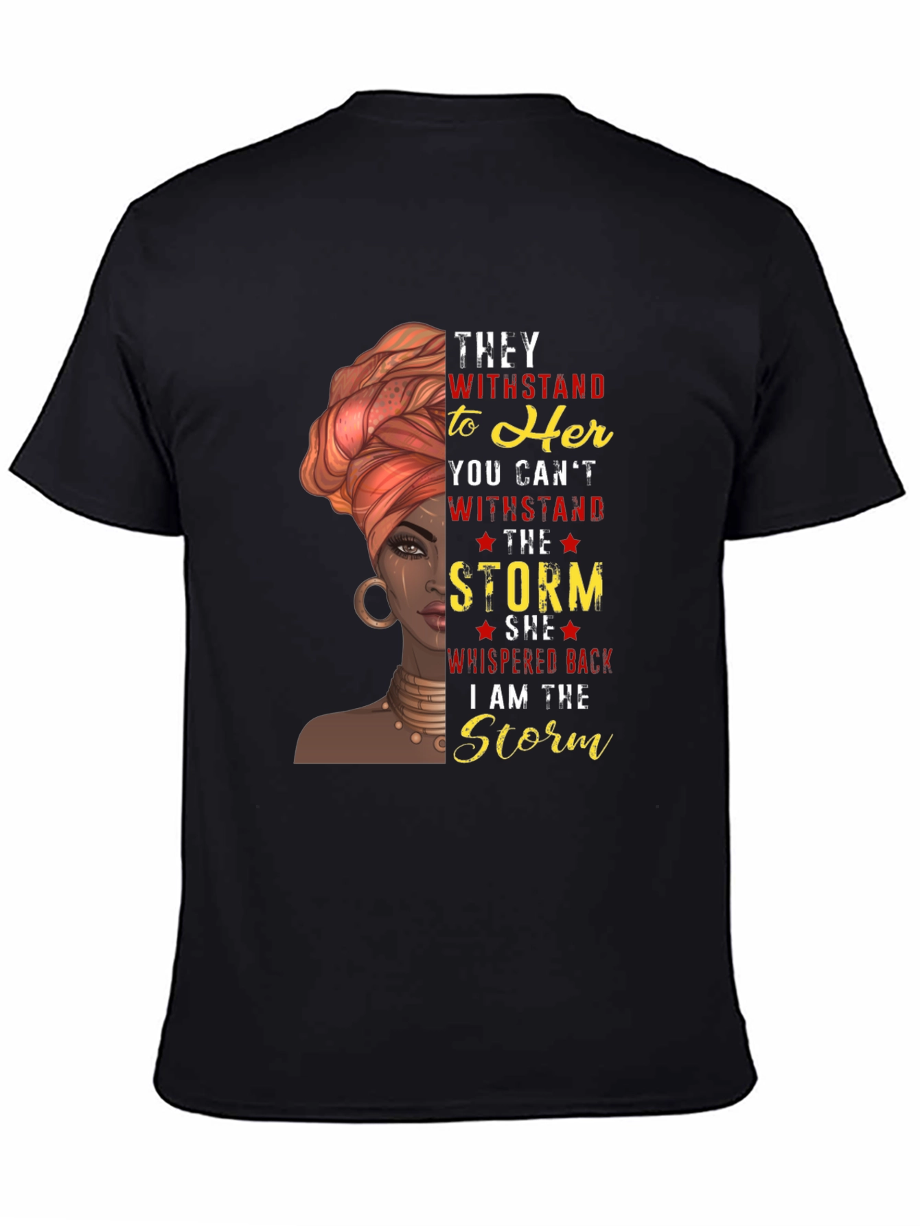 Empowered Woman Graphic T-Shirt - Stand Strong - 4