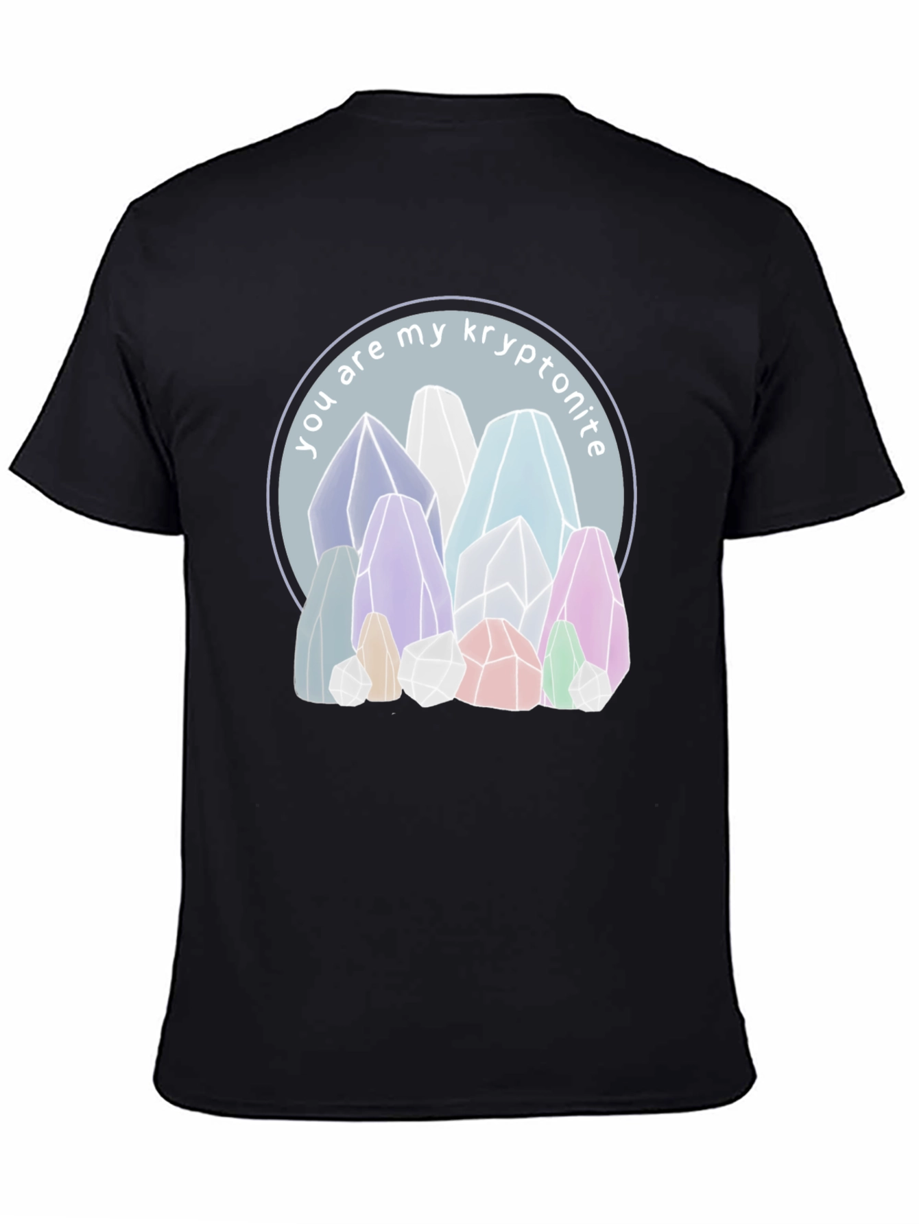 Black You Are My Kryptonite T-Shirt view 4