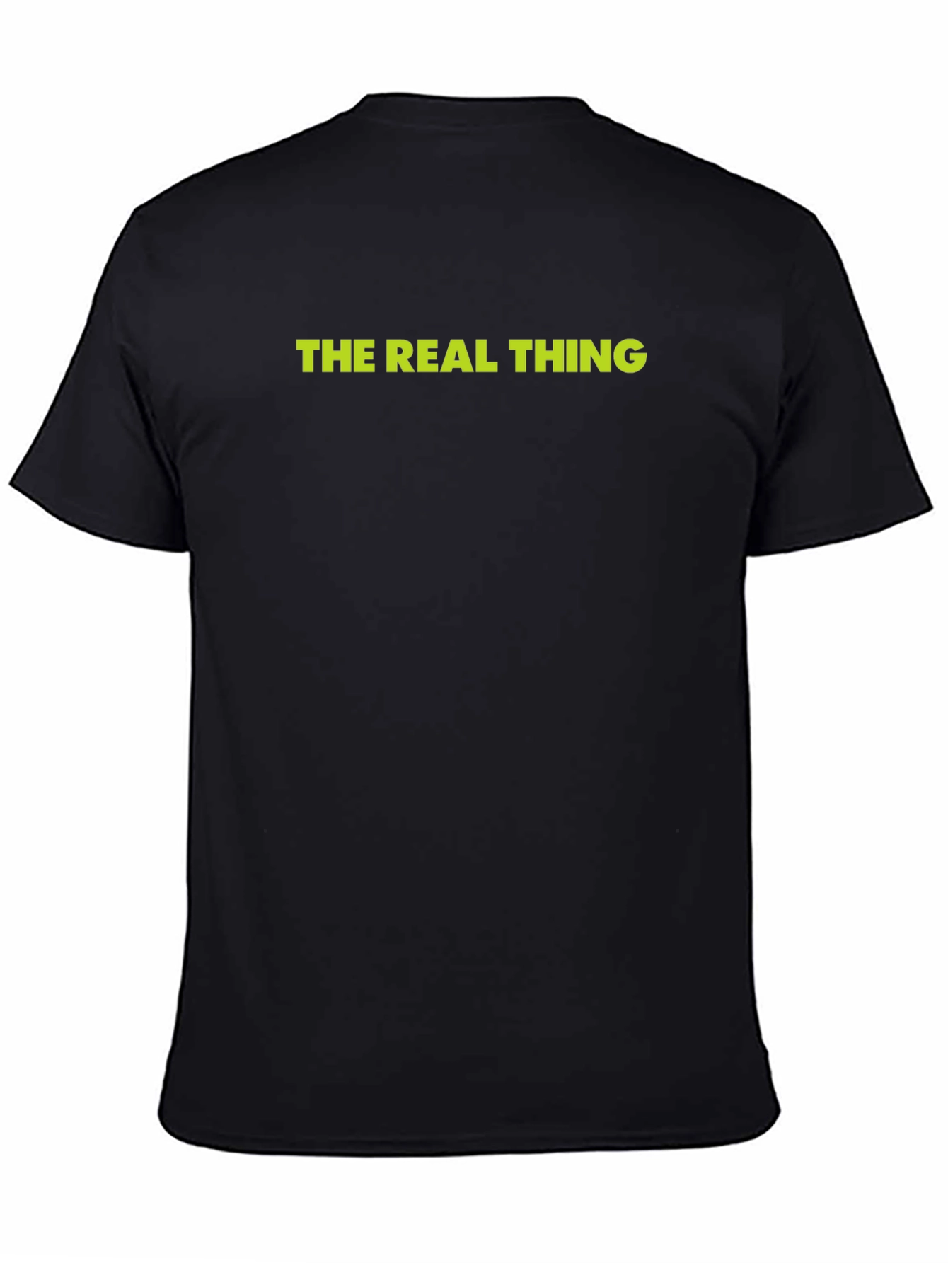 Black The Real Thing Graphic Tee - Black view 4