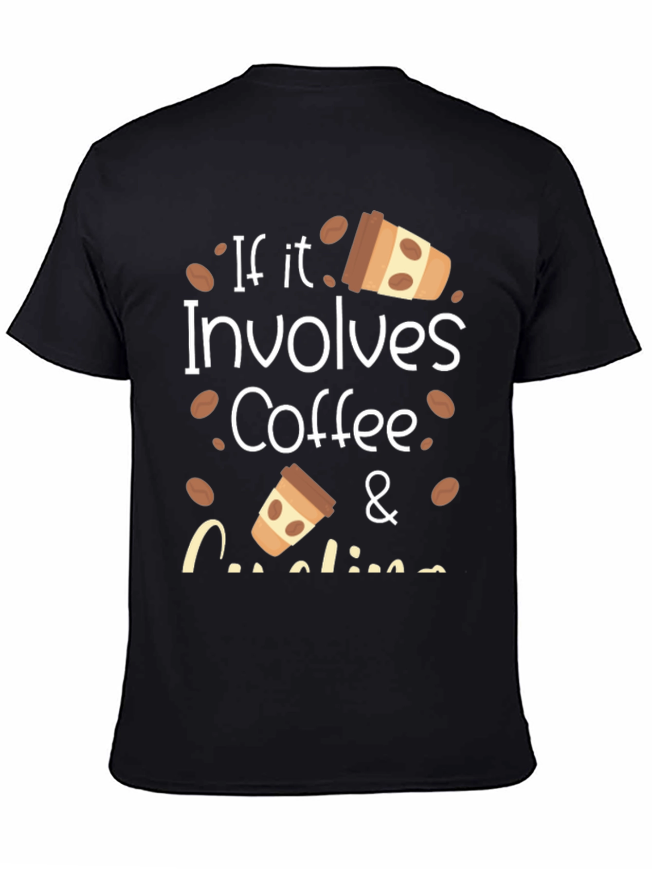 Black Coffee Lover's T-Shirt view 4