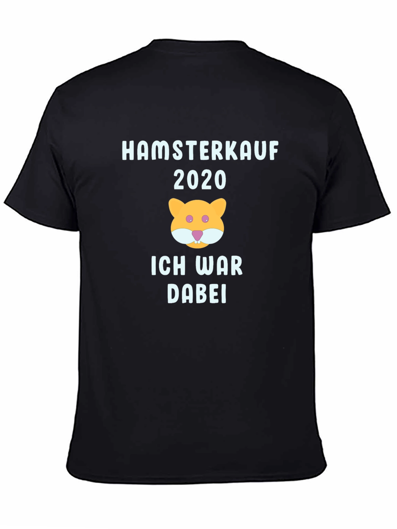 Black Hamsterkauf 2020 T-Shirt - Novelty Corona Virus Pandemic Tee view 4